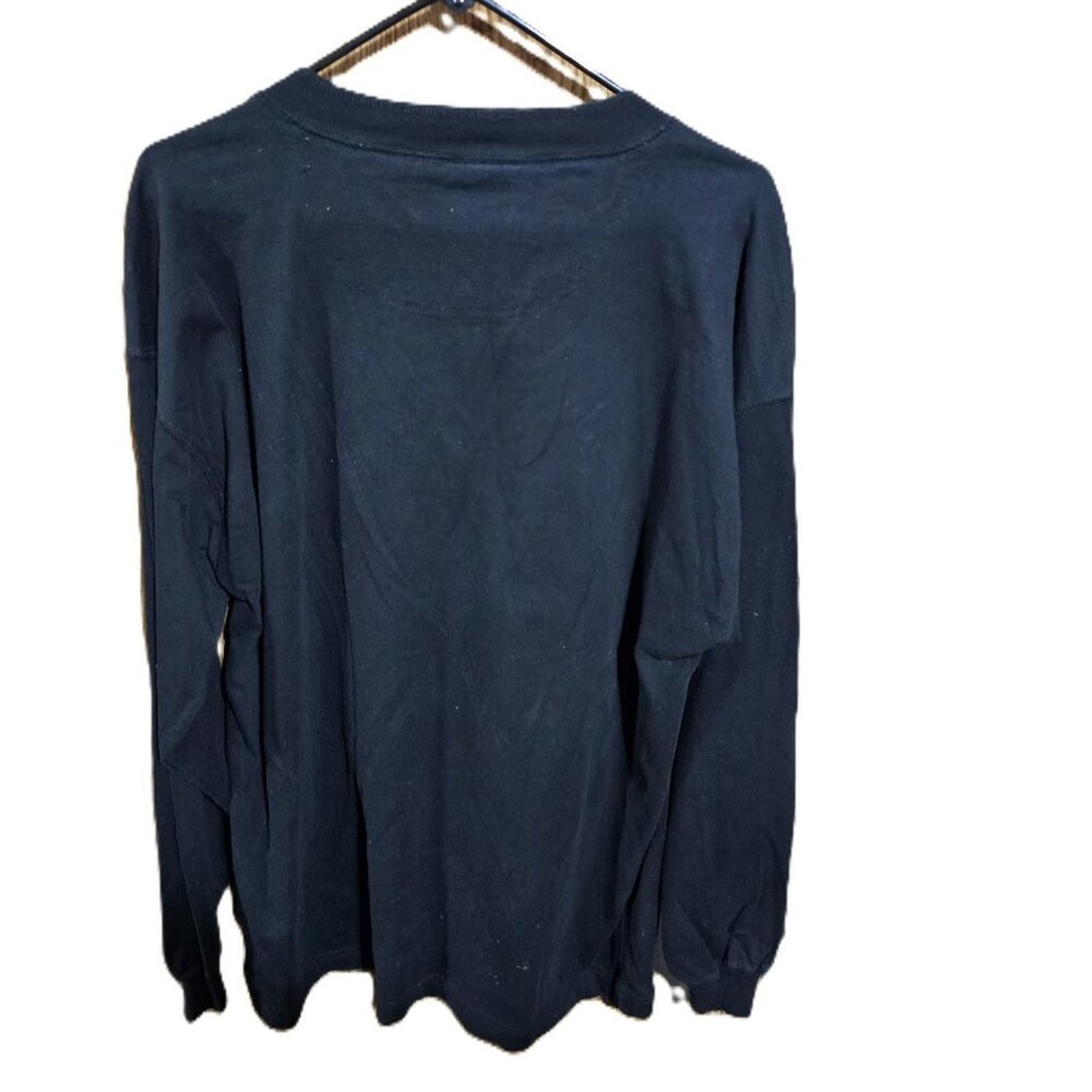 Pacific Trail Trails Mens Solid Black Pullover Top Size XL Size US XL / EU 56 / 4 - 2 Thumbnail