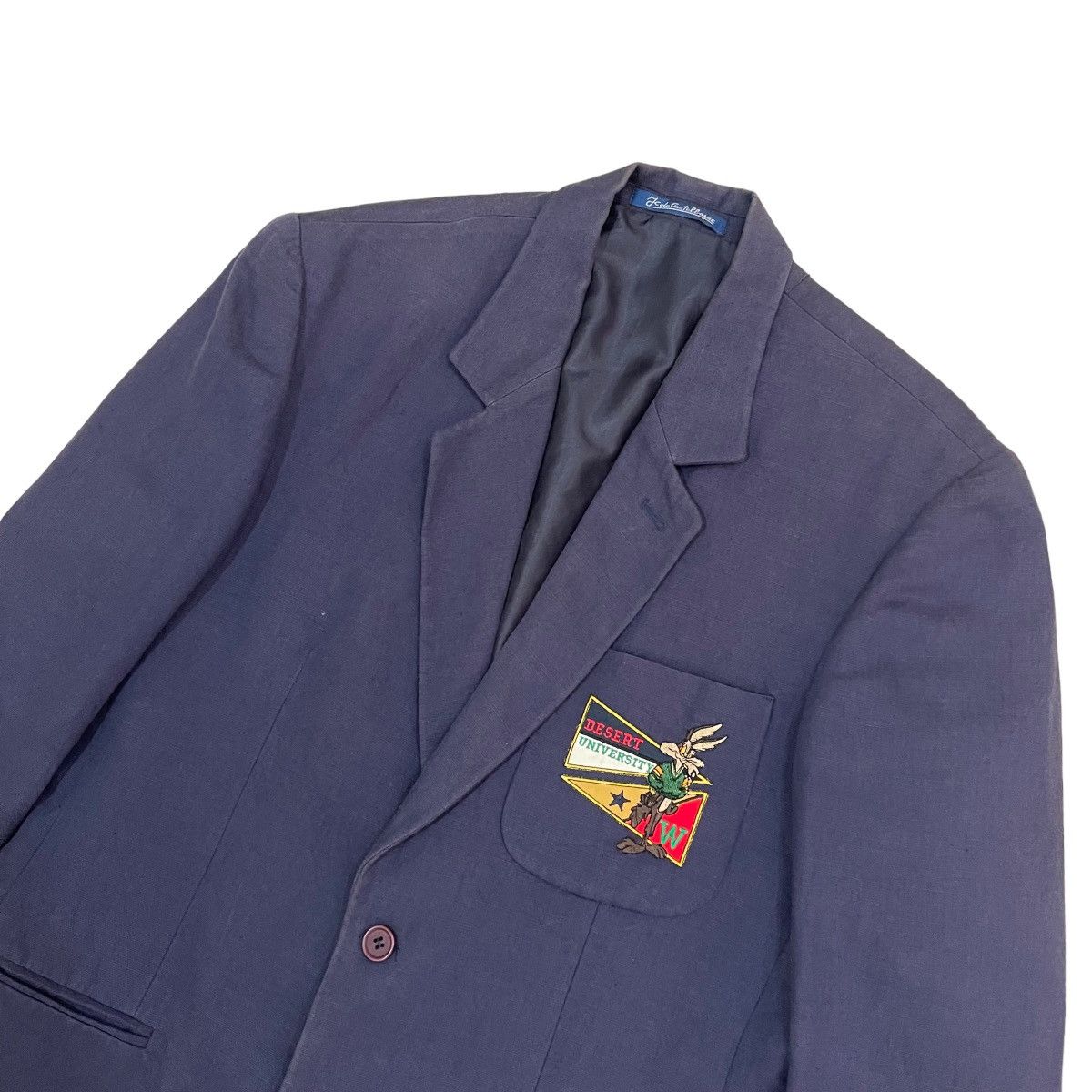 Jean Charles De Castelbajac Vintage 90s JC De Castelbajac Embroidery Logo Button Jacket Size US S / EU 44-46 / 1 - 4 Thumbnail