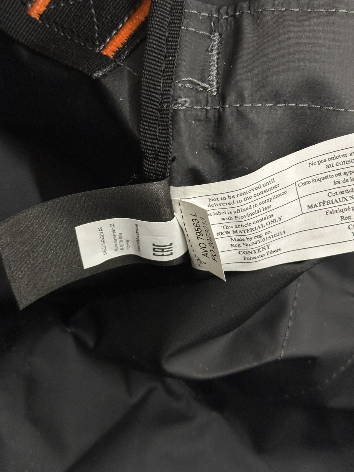 Helly Hansen Helly Hansen Duffel Bag 50L Water Resistant Workwear Sports Size ONE SIZE - 12 Thumbnail