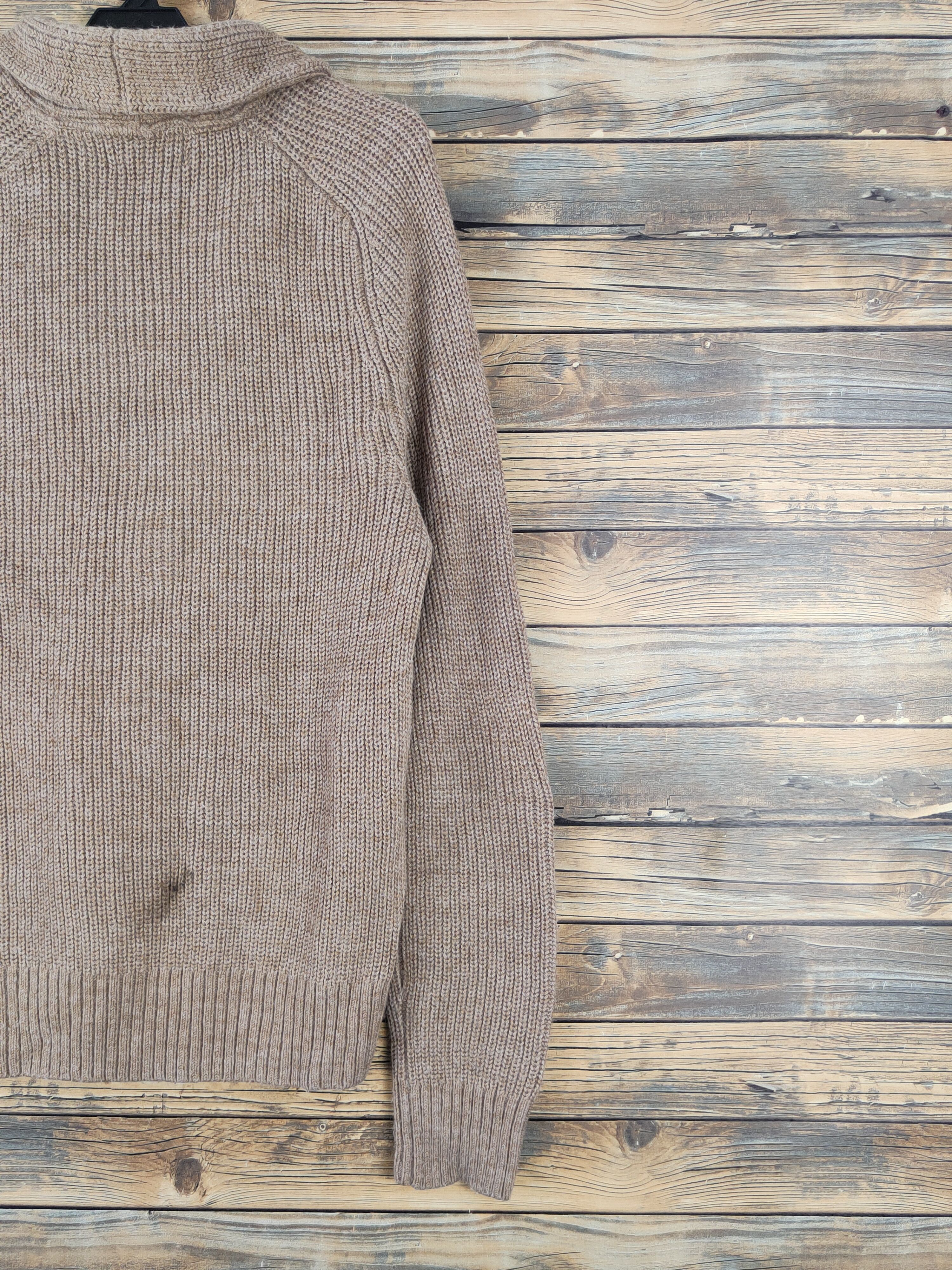 Banana Republic × Homespun Knitwear Banana Republic Brown Knitwear Cardigan #W2135 Size US M / EU 48-50 / 2 - 9 Thumbnail