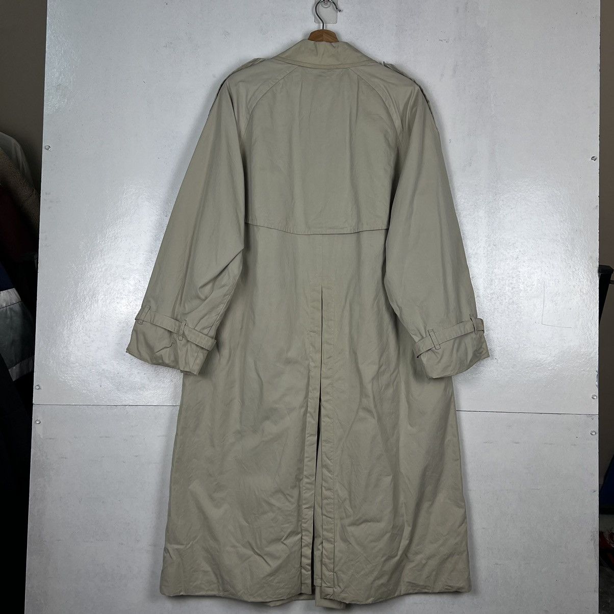 Burberry 🔥VINTAGE BURBERRYS LONG TRENCH COATS NOVA CHECK DESIGN Size US M / EU 48-50 / 2 - 6 Thumbnail