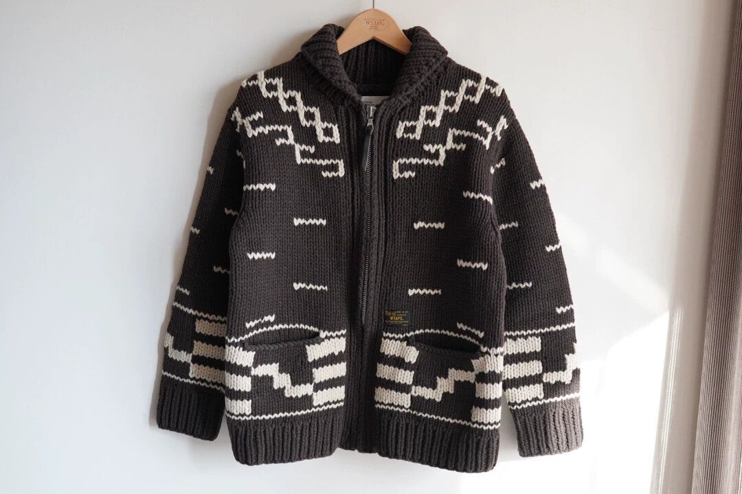 Wtaps WTAPS Cowichan Sweater Jacket 14AW S Size US S / EU 44-46 / 1 - 1 Thumbnail