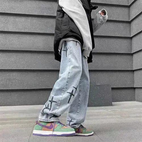 Japanese Brand VIBE Vintage washed baggy high street jeans Size US 34 / EU 50 - 2 Thumbnail