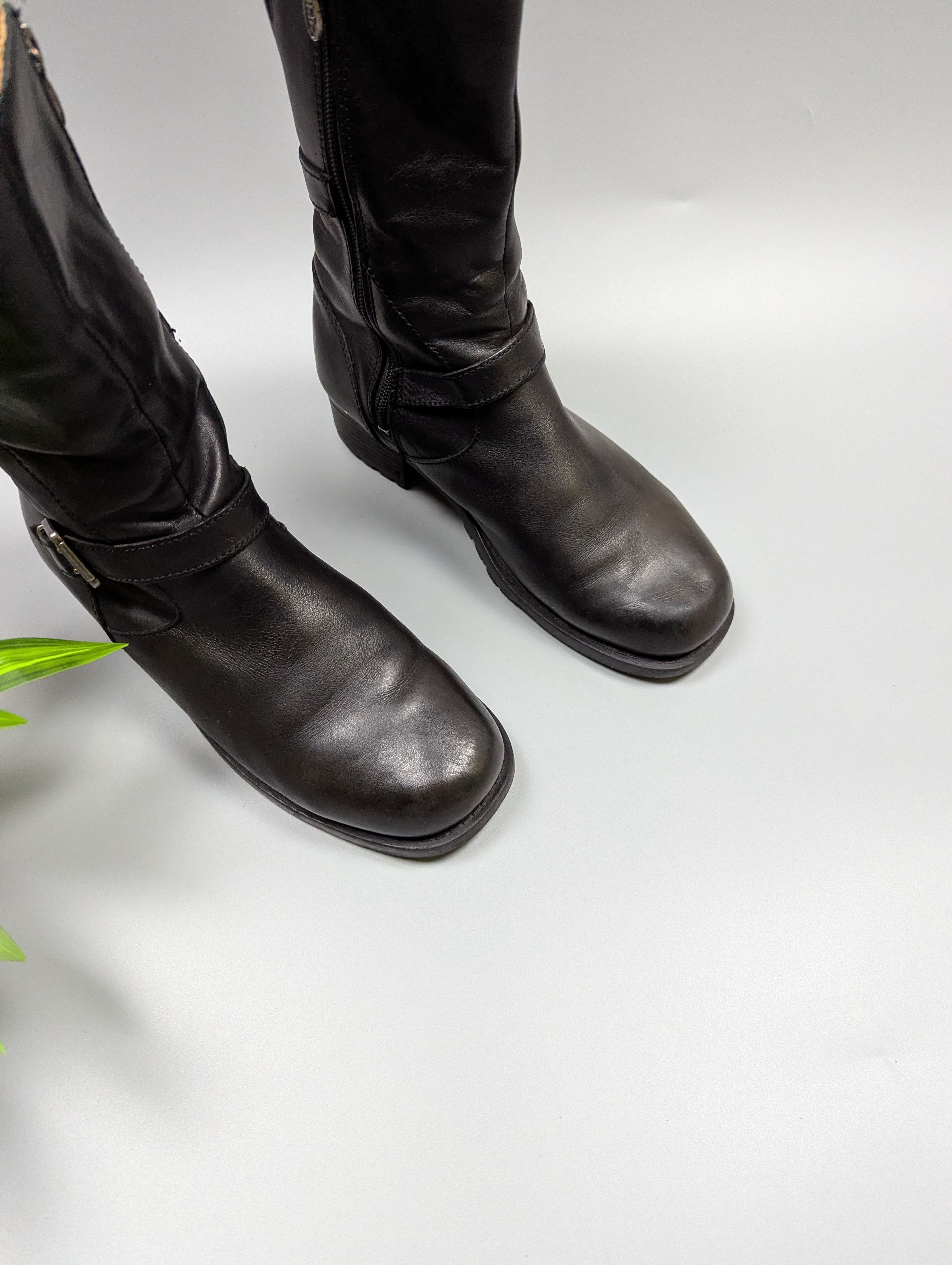 Harley Davidson Harley Davidson Womens VTG Leather Biker Motorcycle Boots Size US 9.5 / IT 39.5 - 5 Thumbnail