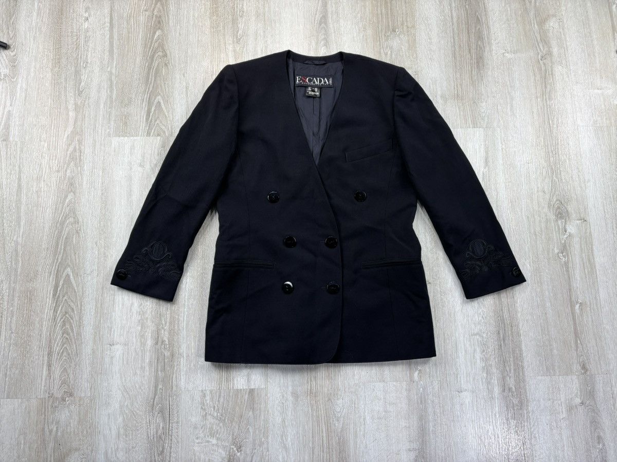 Escada × Japanese Brand × Vintage Womens blazer Escada Margaretha Ley Size 40 Size S / US 4 / IT 40 - 1 Thumbnail
