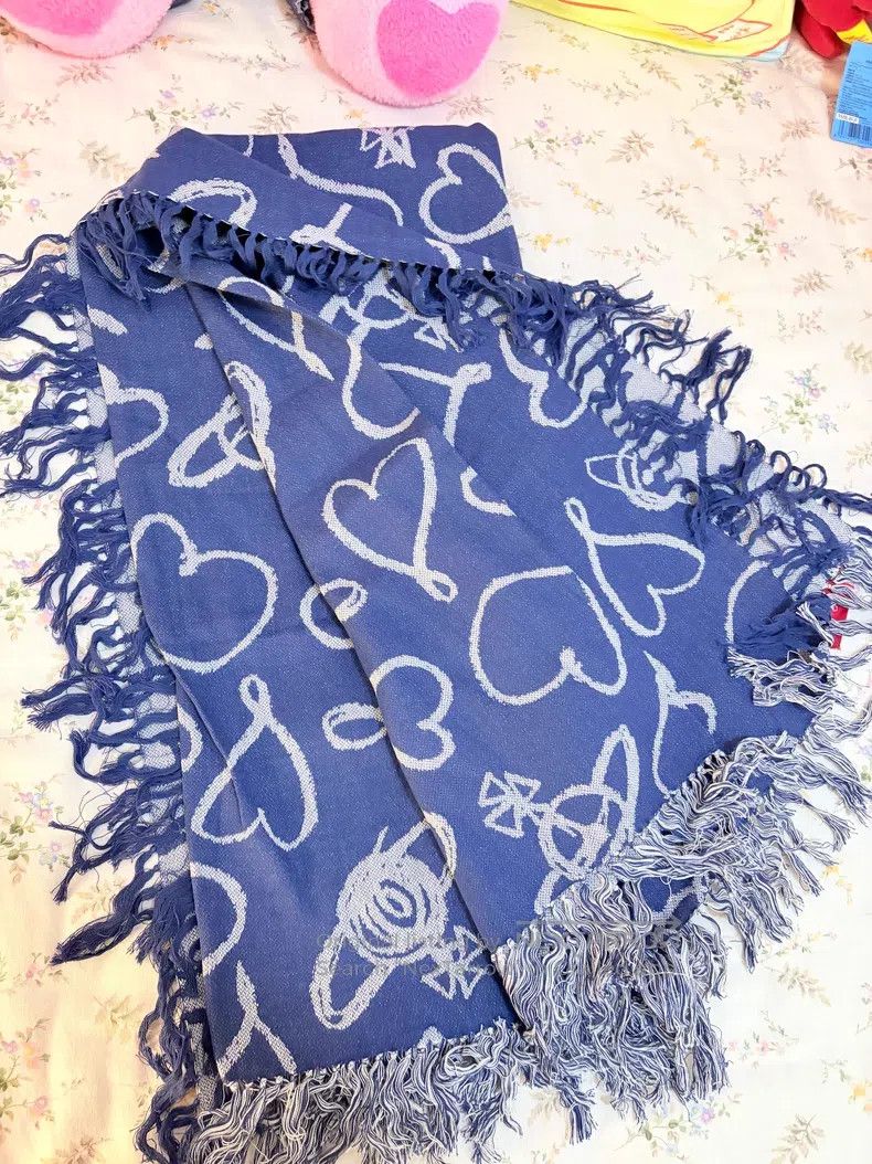 Vivienne Westwood Vivienne Westwood Red Logo Love Scarf Size ONE SIZE - 5 Thumbnail