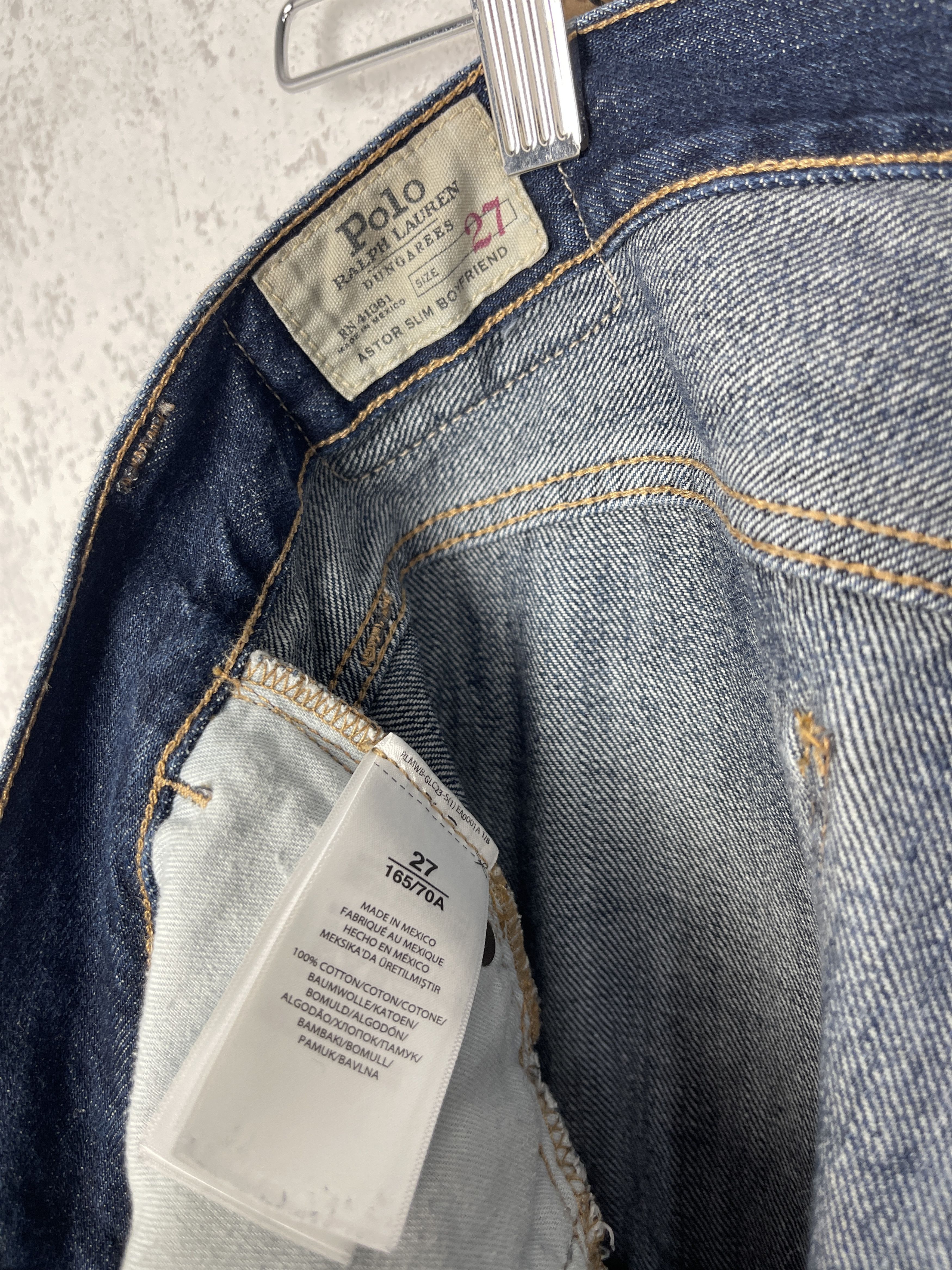 Polo Ralph Lauren Polo Ralph Lauren Patchwork Slim Jeans Size US 27 - 6 Thumbnail