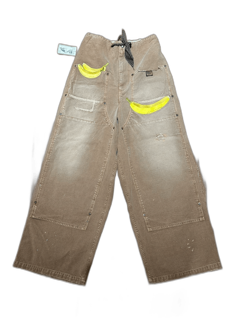 Kapital Kapital Rare Banana Work Pants in Brown Size US 26 / EU 42 - 1 Thumbnail