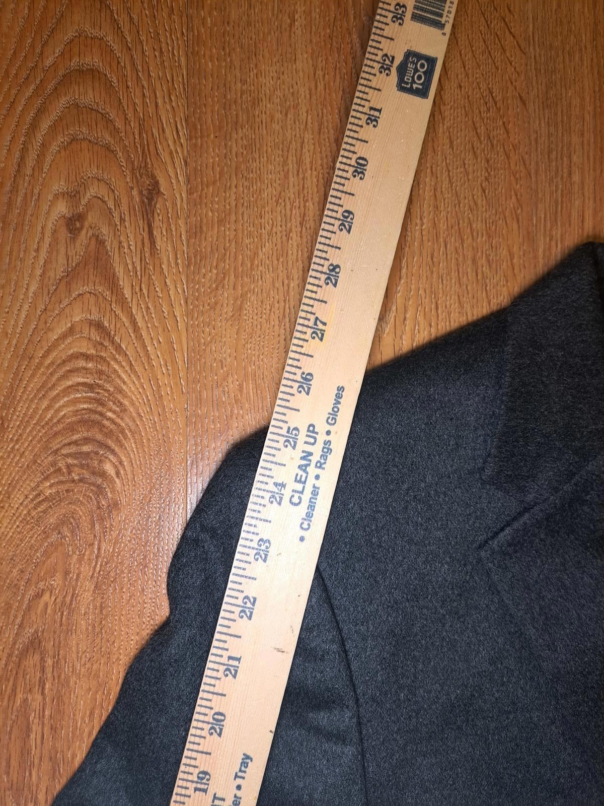 Jos. A. Bank Jos A Bank Sport Coat Mens 40R Charcoal Gray 100% Cashmere Size 40R - 10 Thumbnail