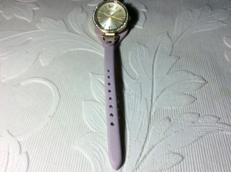 Fossil Fossil ladies silver dial leather strap watch Size ONE SIZE - 4 Thumbnail