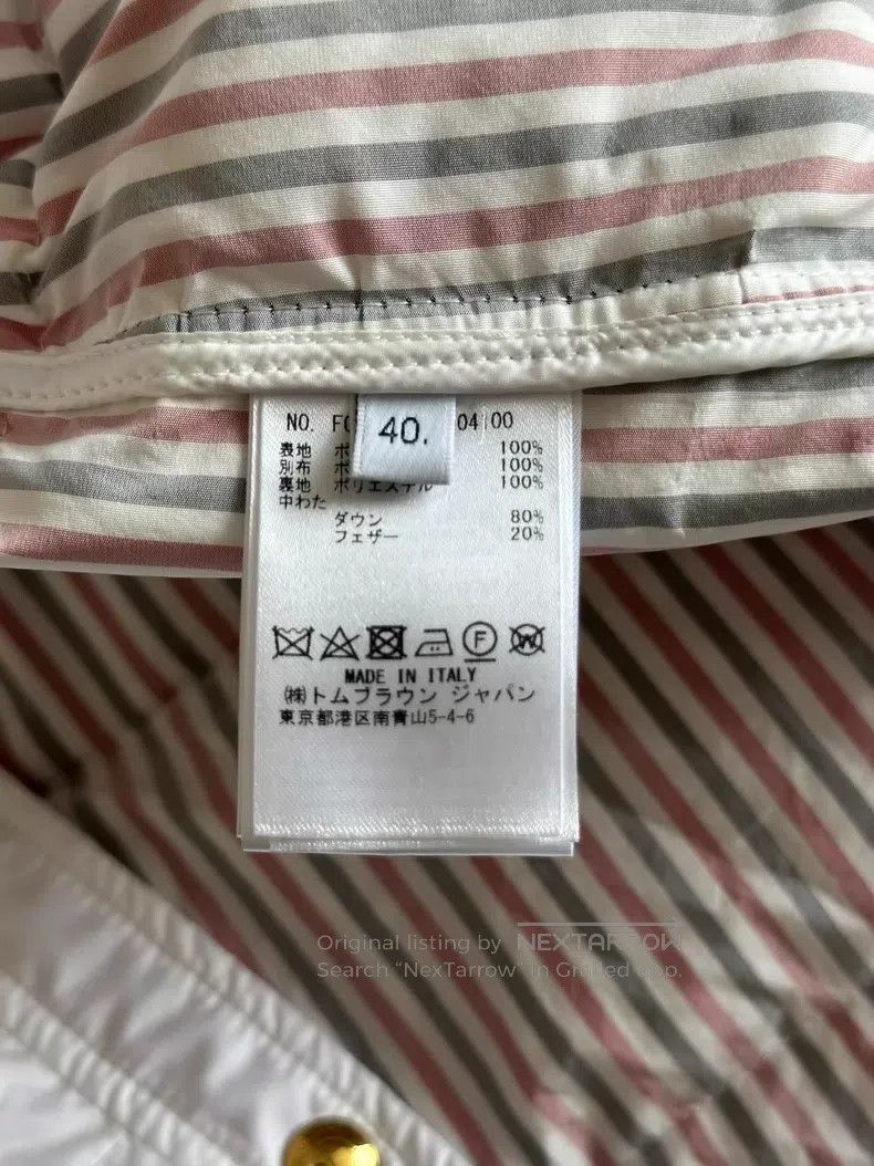Thom Browne Thom Browne Long down coat Size US XXS / EU 40 - 4 Thumbnail