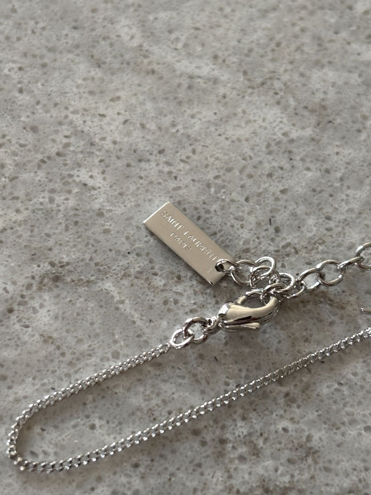 Yves Saint Laurent Yves Saint Laurent monogram bracelet silver Size ONE SIZE - 3 Thumbnail
