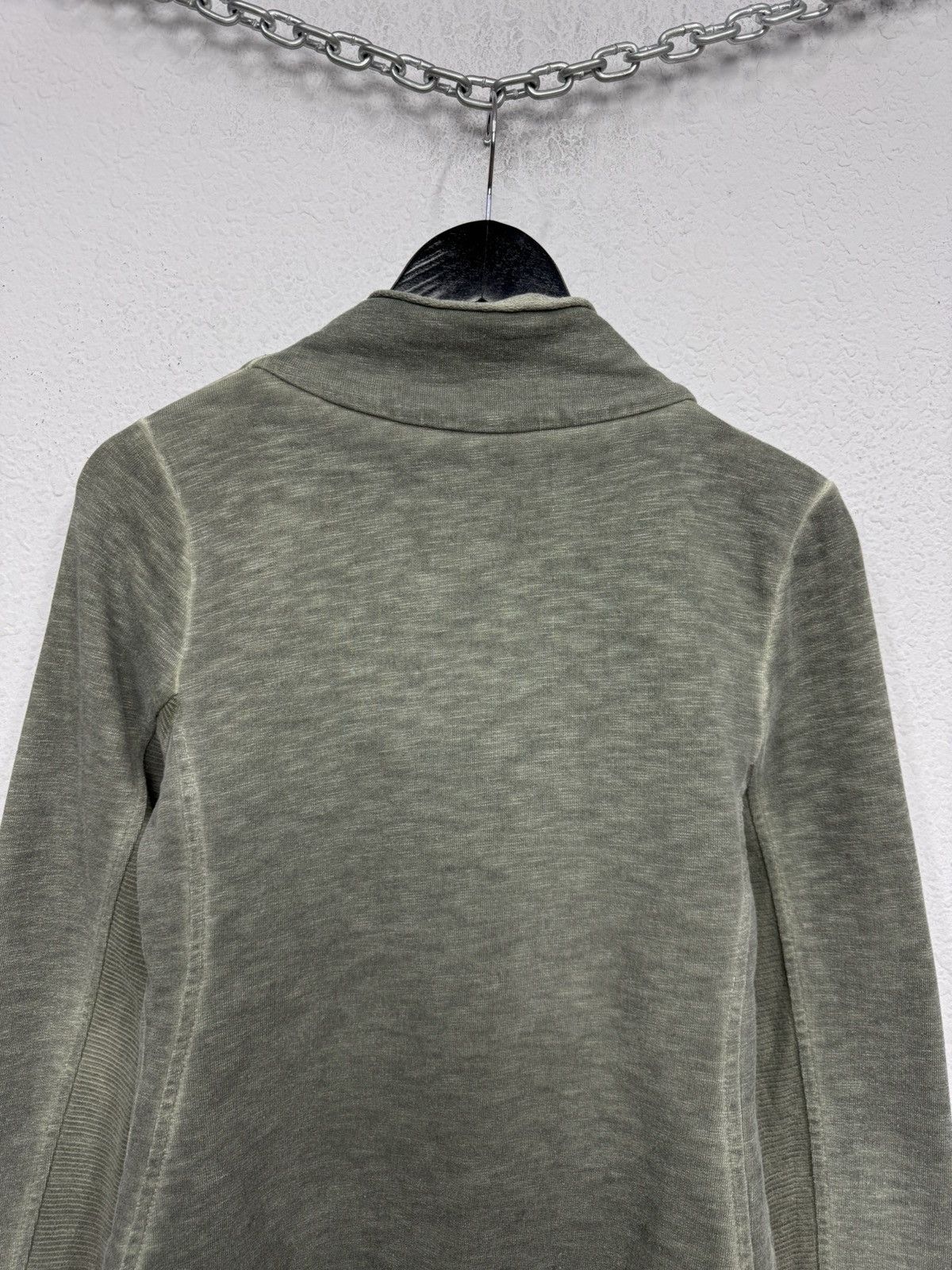 Diesel Vintage Hoodie Long Sleeve Zip Metal Rock Owens Style Size M / US 6-8 / IT 42-44 - 10 Thumbnail