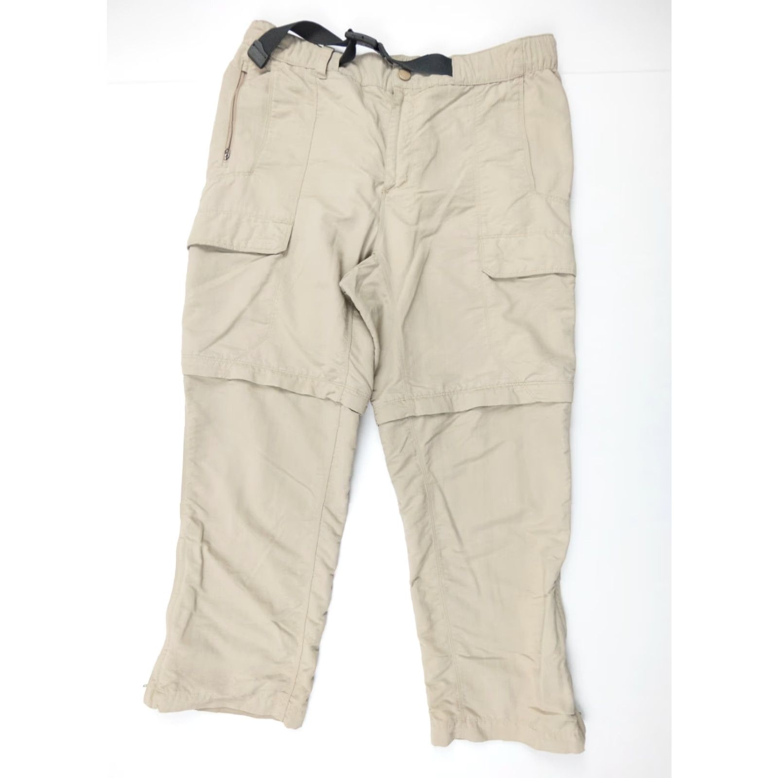 The North Face The North Face Pants Mens Large Beige Cargo Convertible Shorts Belted Outdoors Size US 33 - 2 Thumbnail