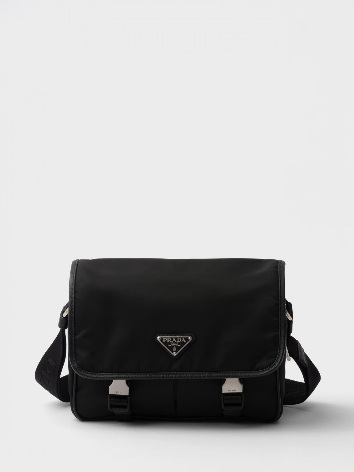 Prada Prada Shoulder Bag Men Black Size ONE SIZE - 1 Preview