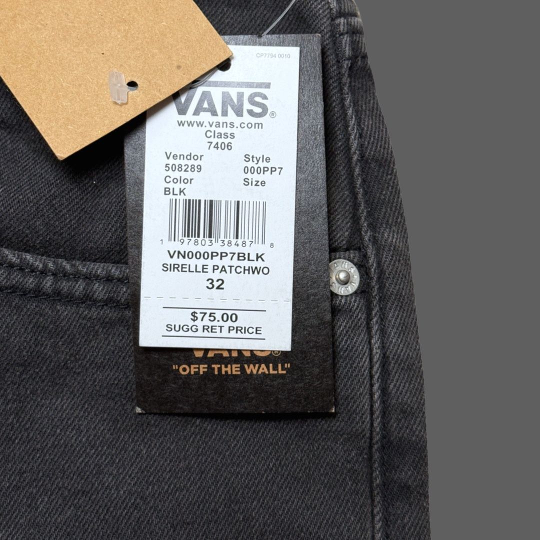 Vans Vans Sirelle Patchwork Puddle Pants Black NWT Size 32 Size 32" / US 10 / IT 46 - 3 Thumbnail