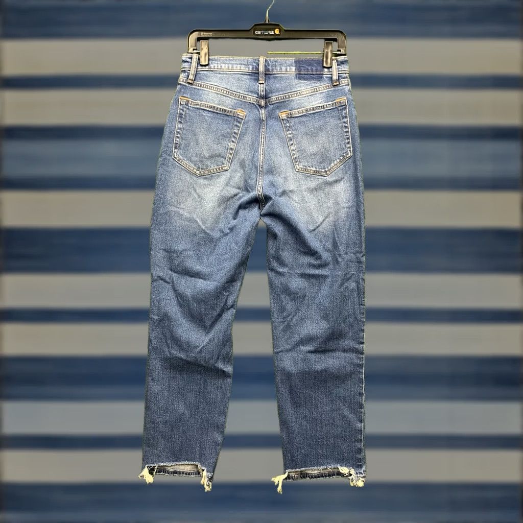 Abercrombie & Fitch Abercrombie & Fitch Jeans Womens 8 The Ankle Straight Ultra High Rise Curve Love Size 30" / US 8 / IT 44 - 1 Thumbnail