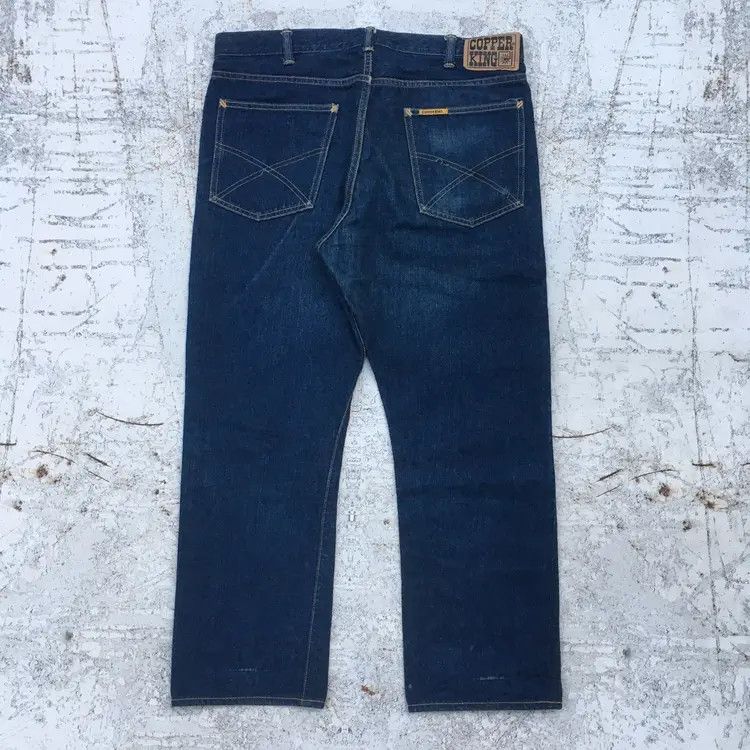 Warehouse & Co. Copper King By Warehouse Half Selvedege Repro 70s Denim Size US 33 - 9 Thumbnail
