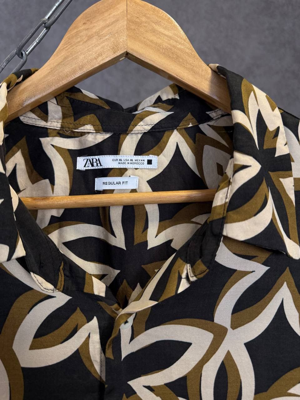 Zara Zara Man art crazy Hawaiian shirt Size US XL / EU 56 / 4 - 4 Thumbnail