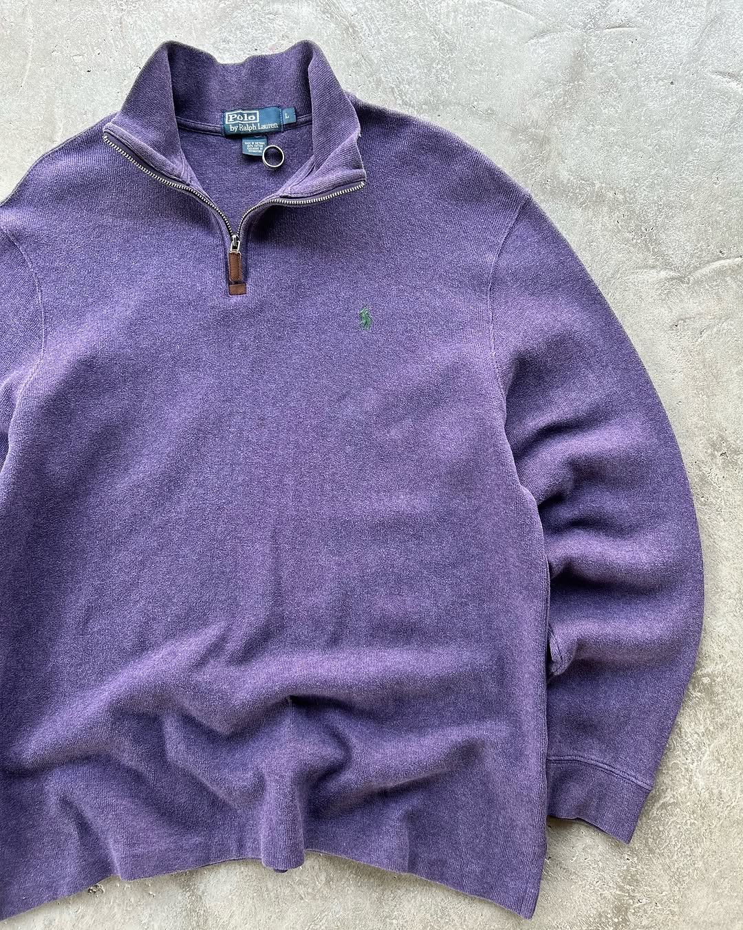Polo Ralph Lauren × Vintage Y2k Polo By Ralph Lauren Quarter Zipper Sweatershit Size US L / EU 52-54 / 3 - 4 Thumbnail