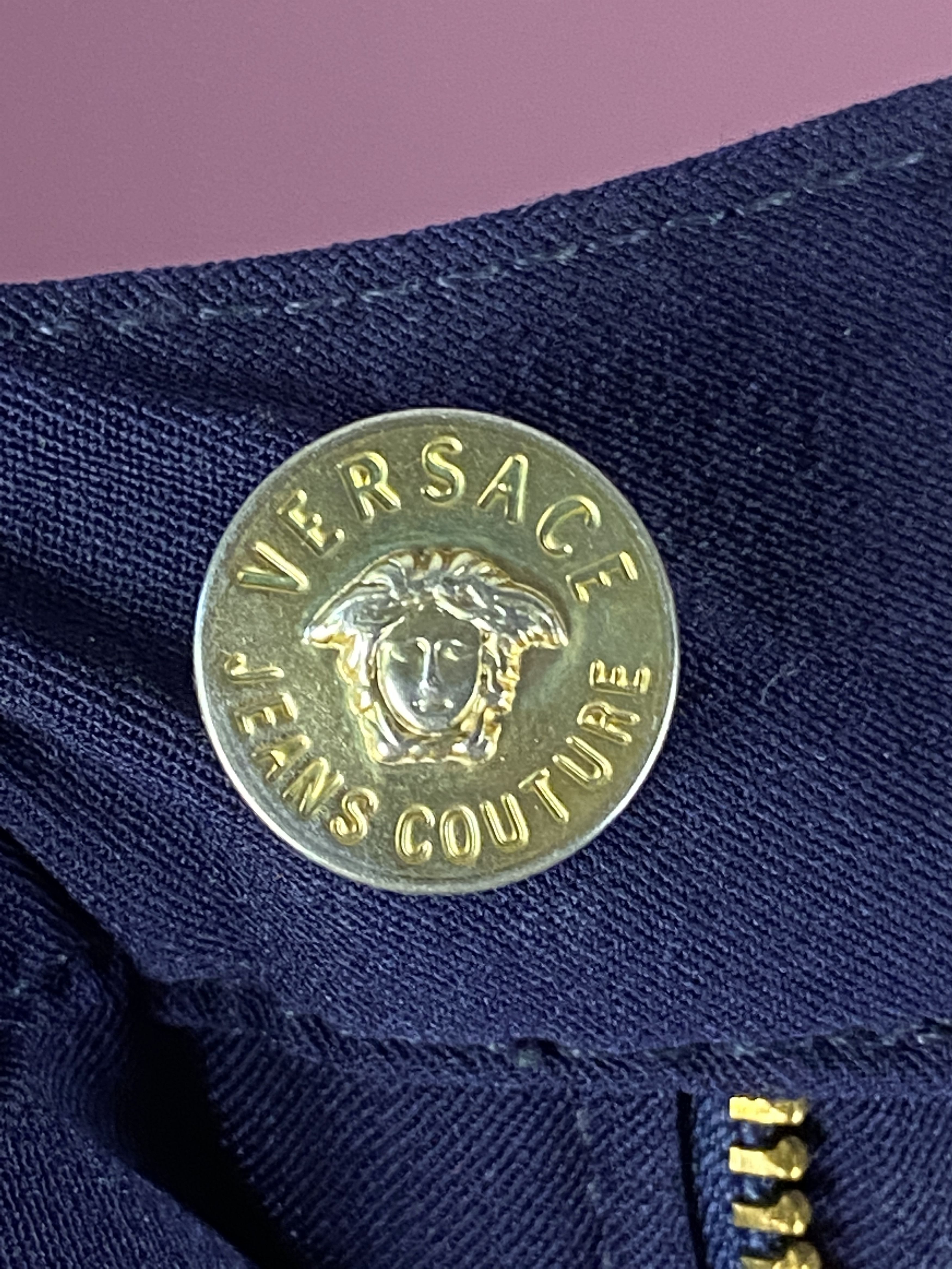 Versace Versace Jeans Couture Vintage Women's Classic Pants 30 44 M Size 30" / US 8 / IT 44 - 10 Thumbnail