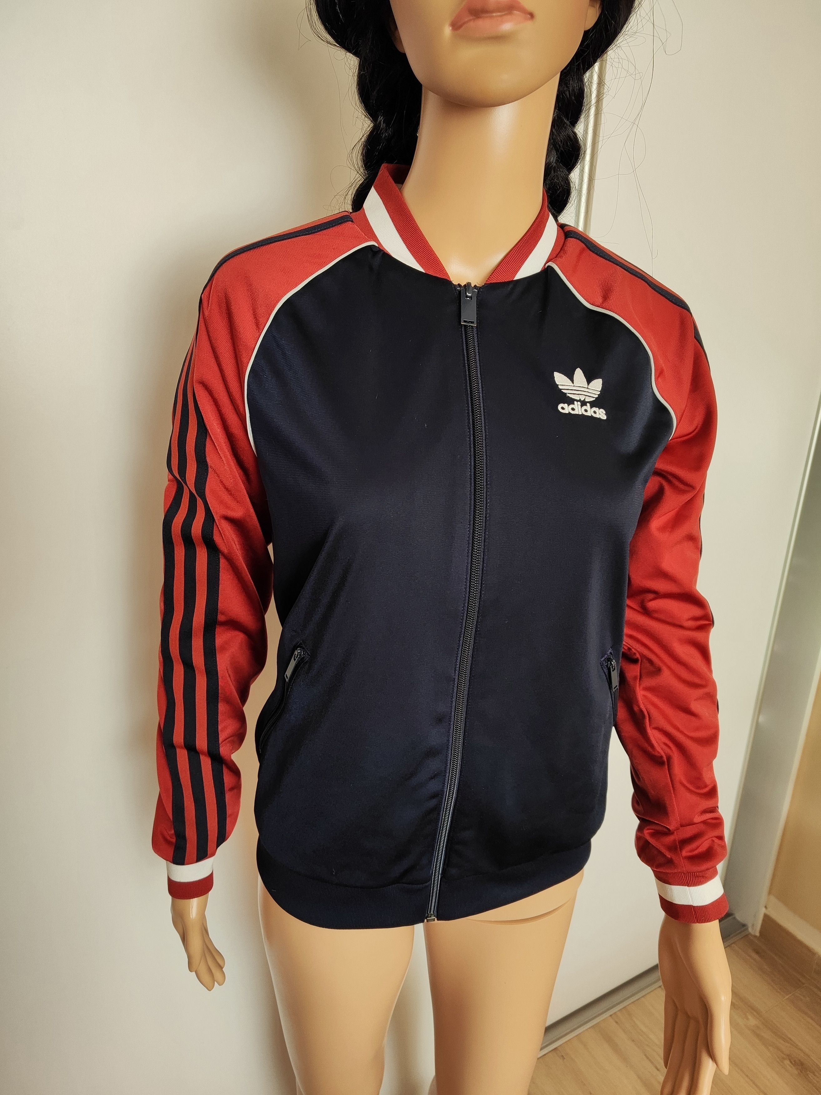 Adidas Adidas Originals Track Jacket – Retro Trefoil Logo Size S / US 4 / IT 40 - 7 Thumbnail