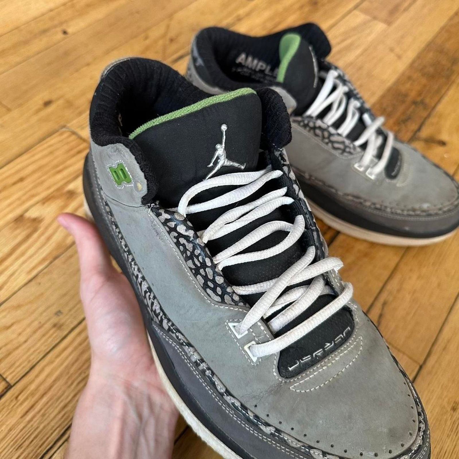 Jordan Brand Rare 2009 Green Bean Air Jordan 2.5 Team Low Sample Size US 9 / EU 42 - 2 Thumbnail