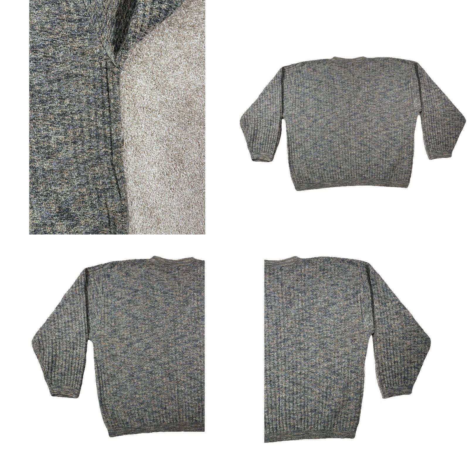 Vintage VINTAGE Fieldmaster V-Neck Sweater Men XL Brown / Green Grandpa Cotton Knit USA Vintage Size US XL / EU 56 / 4 - 8 Thumbnail