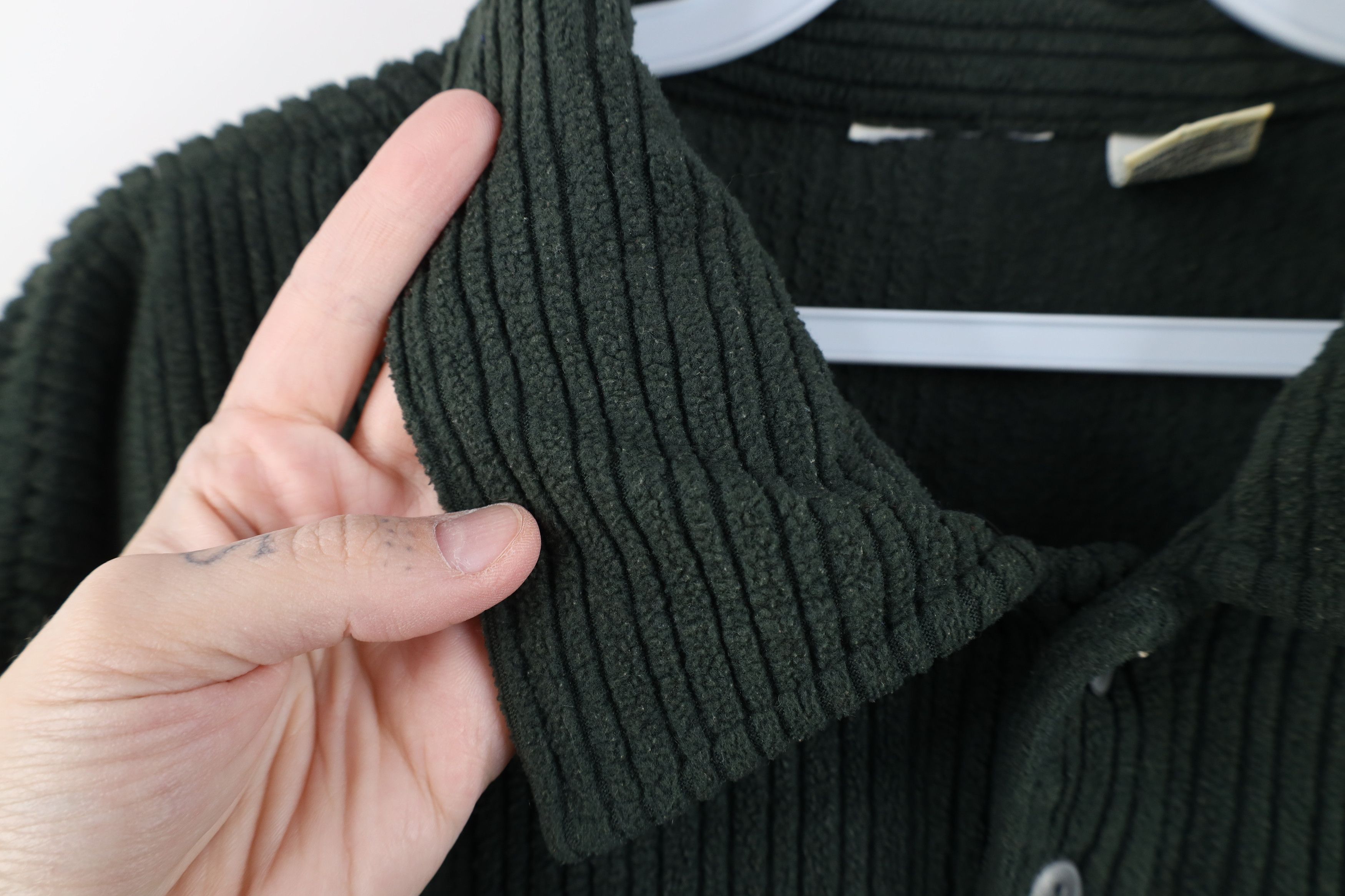 Vintage Vintage 90s Y2K Streetwear Ribbed Collars Long Sleeve Polo Size US L / EU 52-54 / 3 - 5 Thumbnail