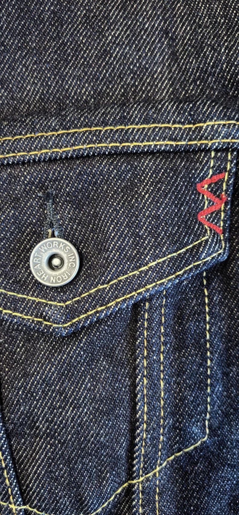 Iron Heart Iron Heart Heavy weight 21oz classic third-generation jack Size US M / EU 48-50 / 2 - 7 Thumbnail