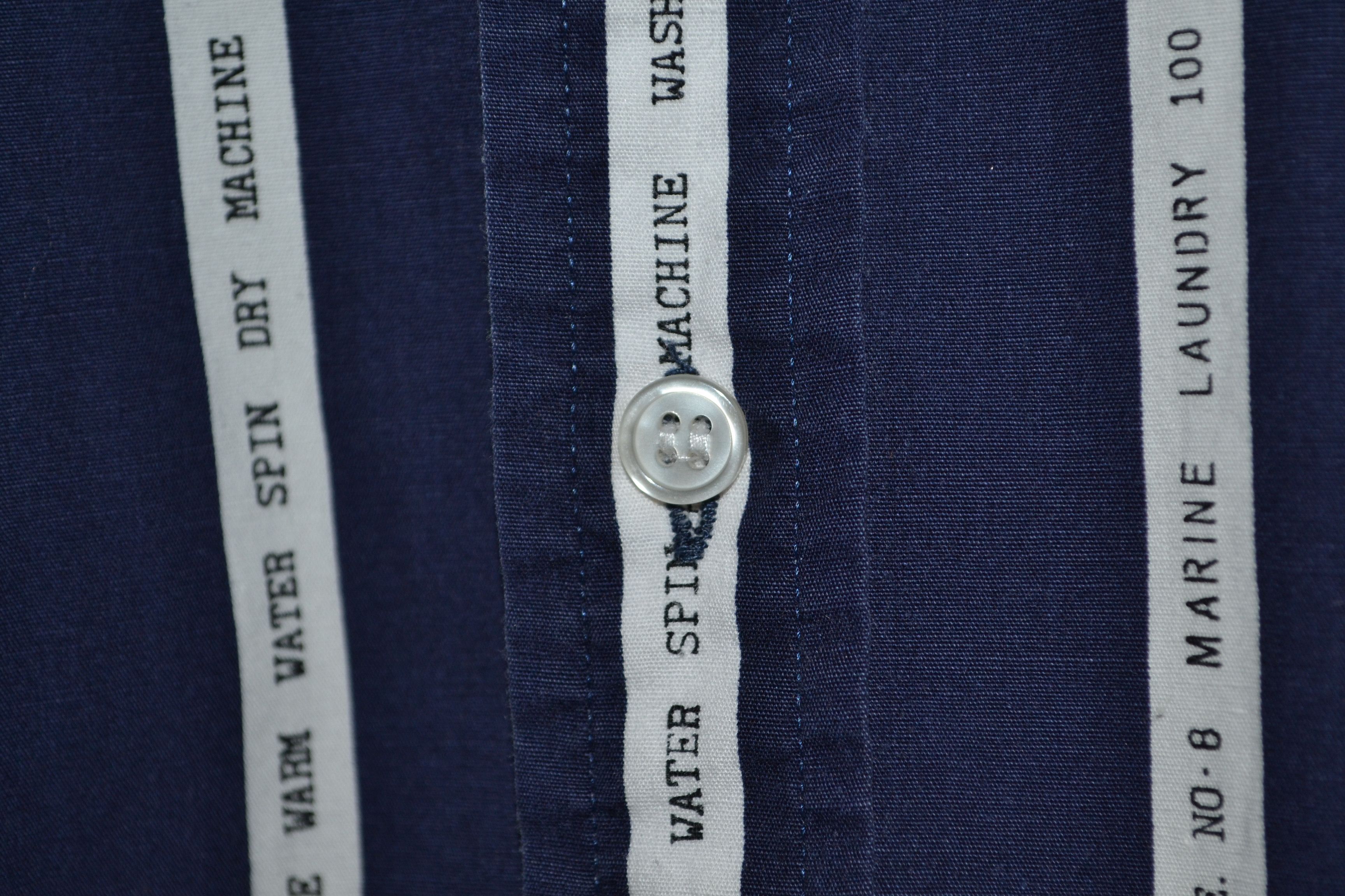 Paul Smith Paul Smith Vintage Striped Marine Shirt 2 L-XL Oversized Size US L / EU 52-54 / 3 - 6 Thumbnail