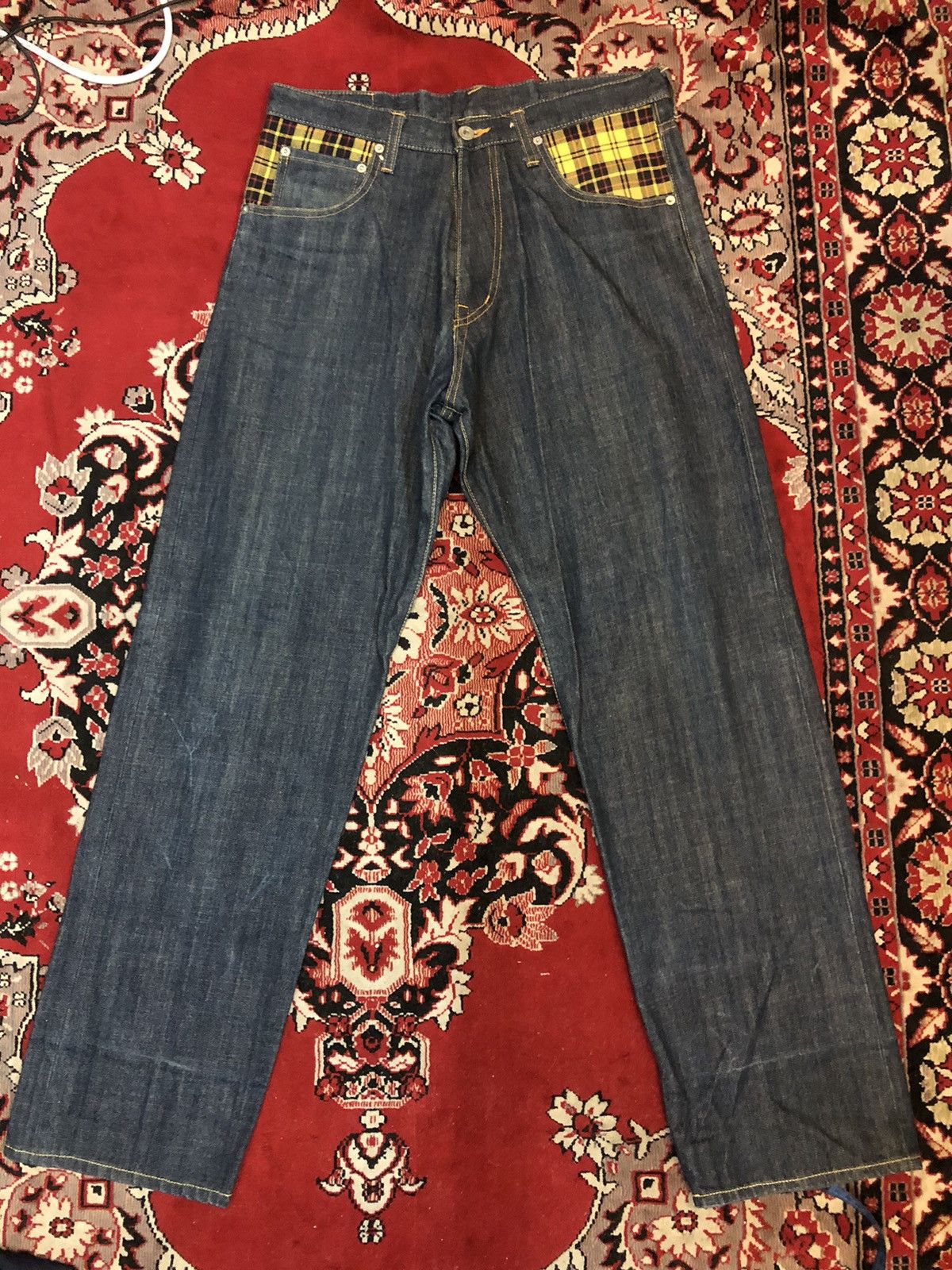 Japanese Brand Japan brand denim jeans rocket seddles & co Size US 32 / EU 48 - 1 Thumbnail