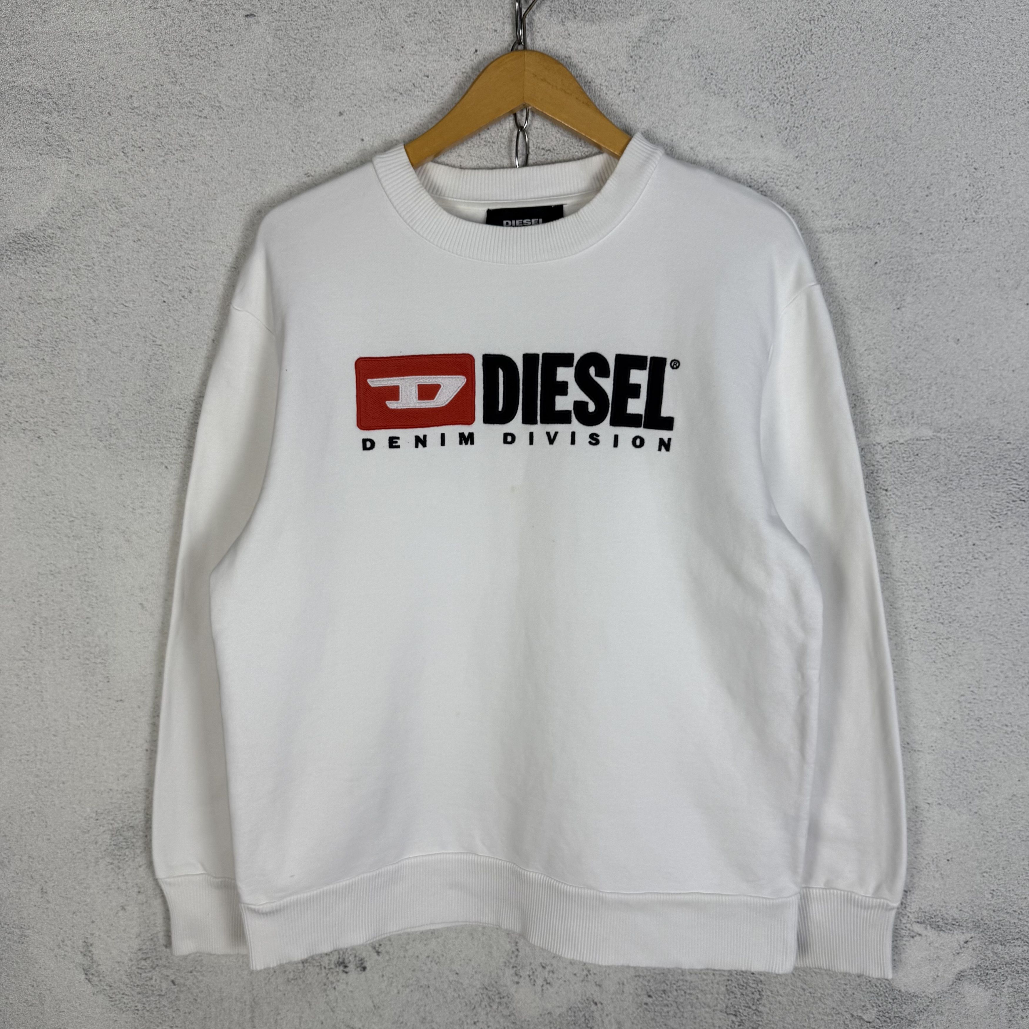 Diesel Diesel Denim Division Sweatshirt Crewneck Size US S / EU 44-46 / 1 - 1 Thumbnail