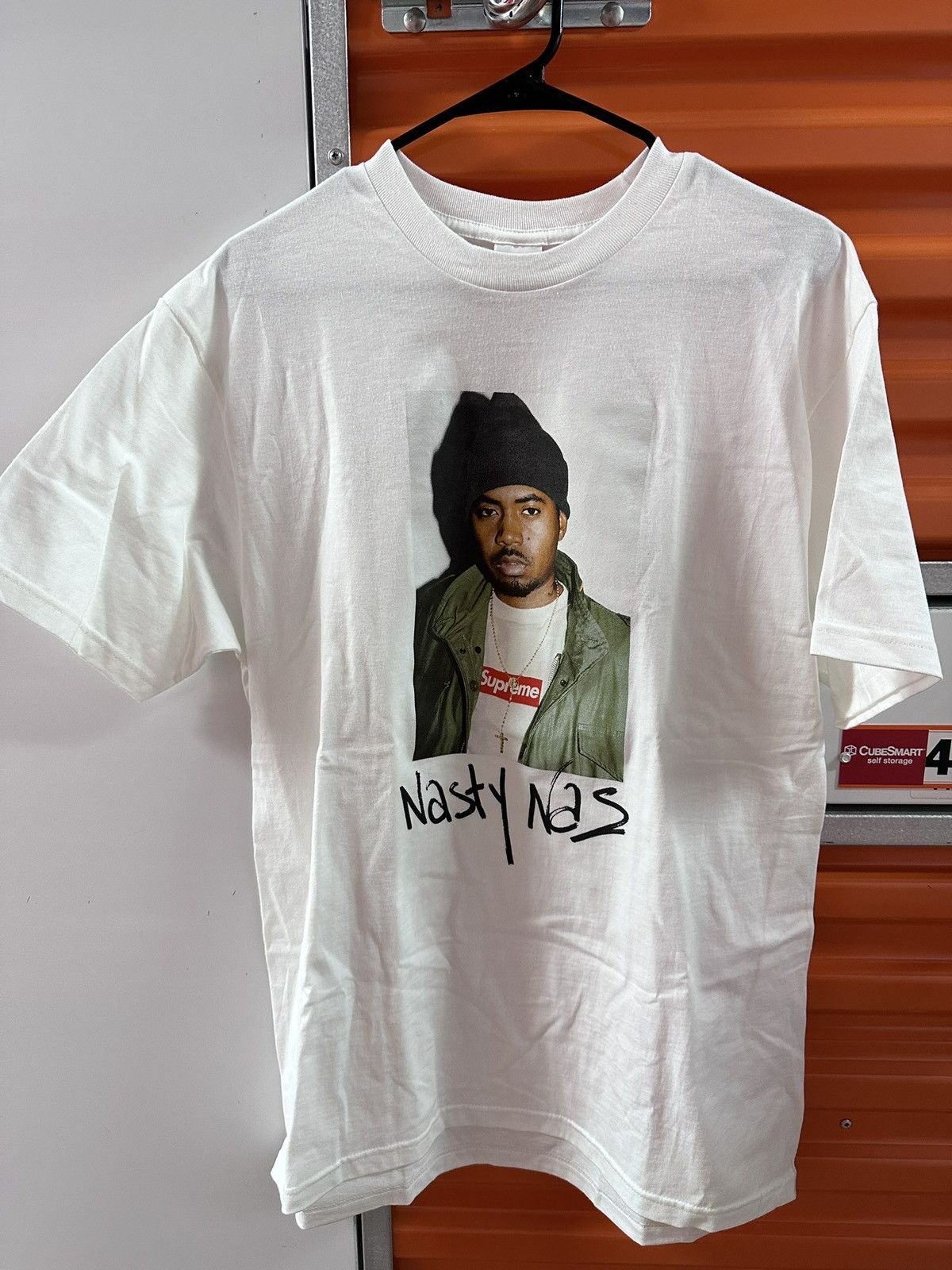 【XL】SUPREME 17AW NASTY NAS T WHITE Tシャツ Supreme Nas Tee White Men's - FW17 - US
