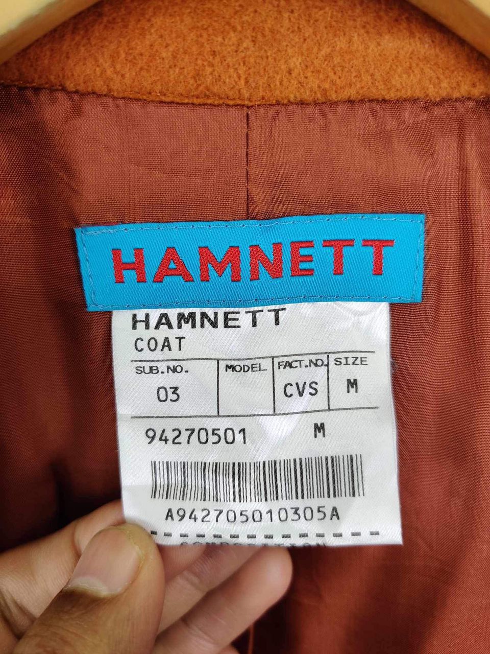 Katharine Hamnett London Hamnett Katharine Hamnett London Napoleon Wool Coat Jacket Size US M / EU 48-50 / 2 - 11 Thumbnail