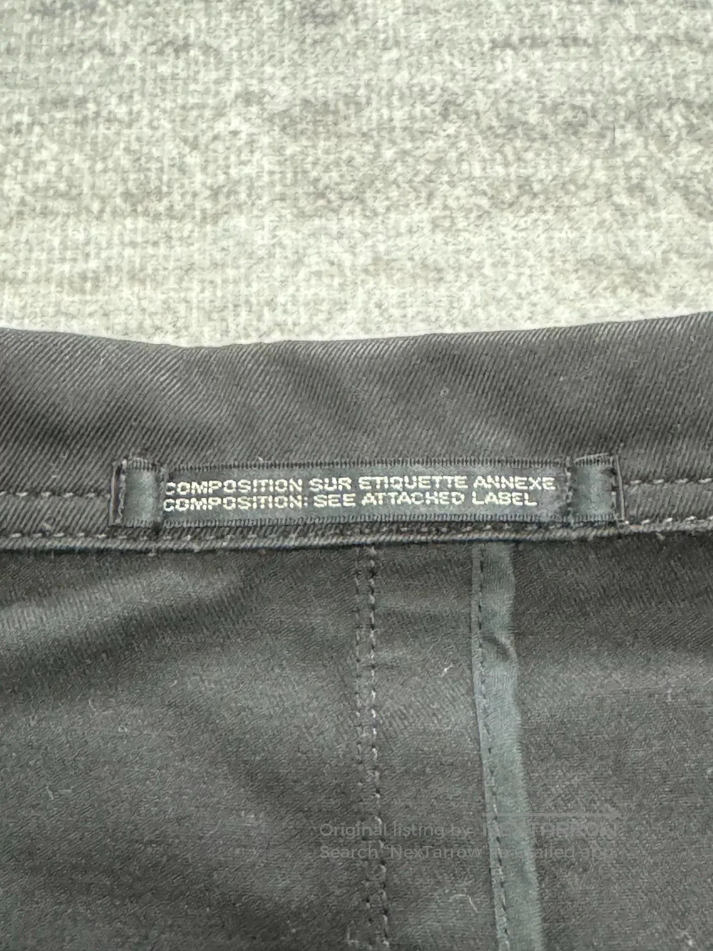 Yohji Yamamoto vintage yohji yamamoto black blazer coat. Size US S / EU 44-46 / 1 - 5 Thumbnail