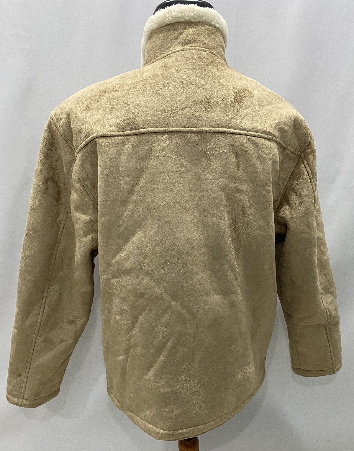 If Six Was Nine × Japanese Brand × Vintage DOCK LAND SUEDE SHERPA INNER JACKET Size US L / EU 52-54 / 3 - 5 Thumbnail