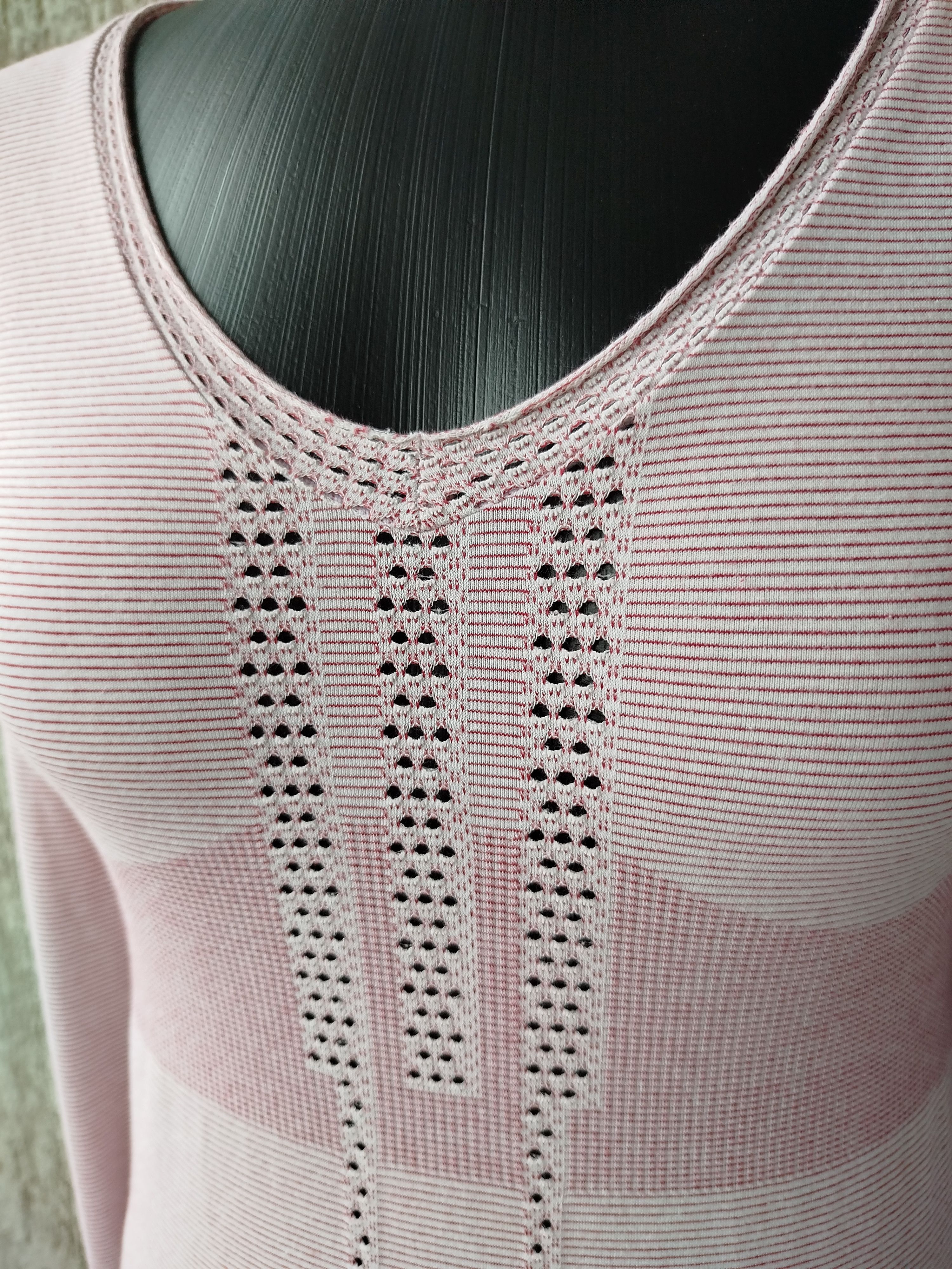 Marithe + Francois Girbaud Top Long Sleeve Striped Fitted Jersey Vintage Y2K Size 4/XL Size XL / US 12-14 / IT 48-50 - 4 Thumbnail