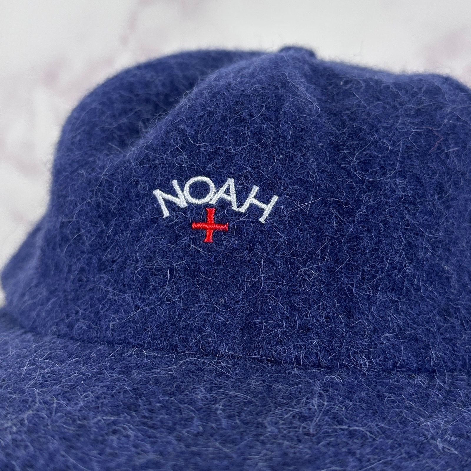 Noah F/W16 Blue Mohair Logo SnapBack Size ONE SIZE - 2 Thumbnail