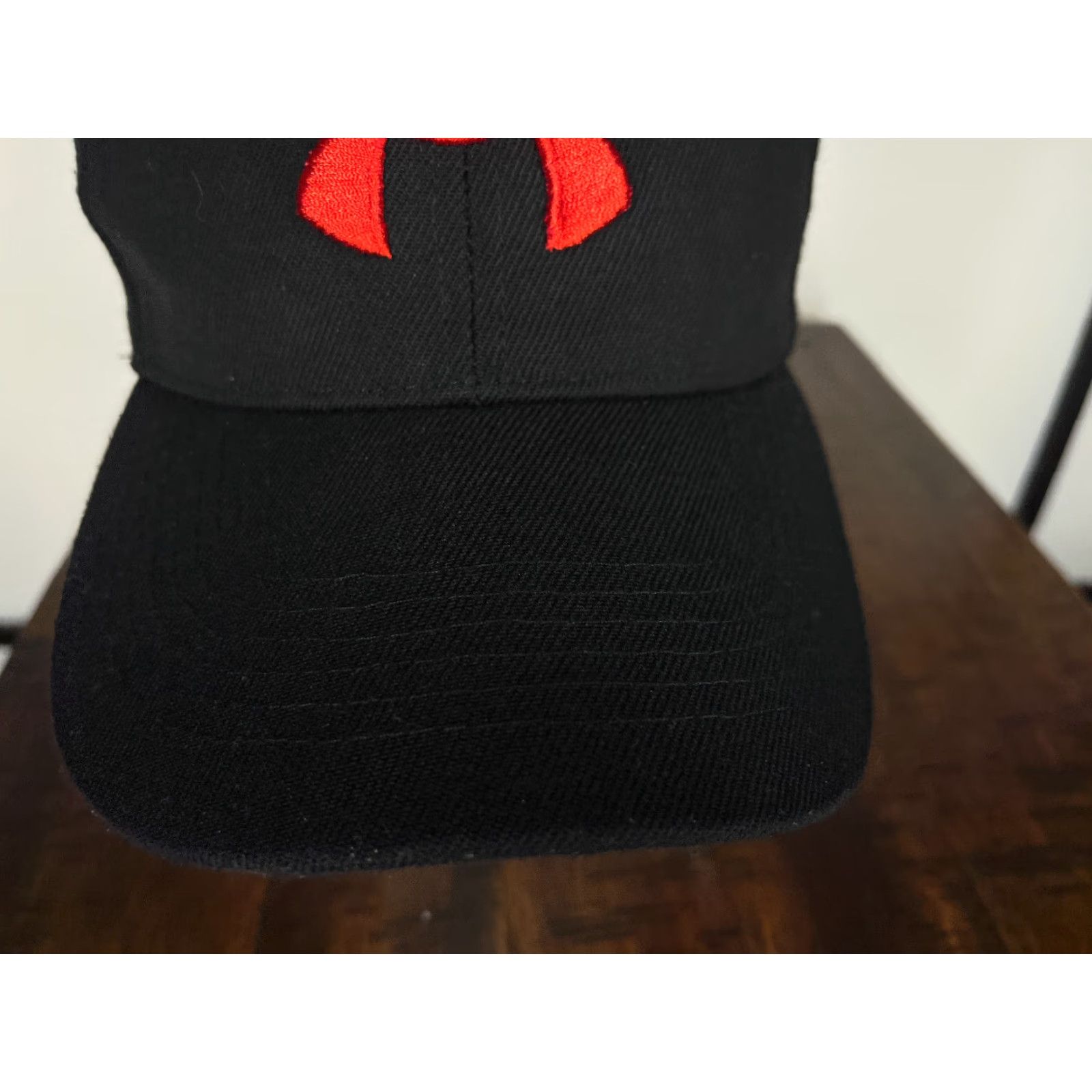 Under Armour Under Armour Hat Cap Adjustable One Size Black Red Embroidered Polyester/ Twill Men Golf Hat Cap, Outdoor, Sports, Casual, Travel Size ONE SIZE - 3 Thumbnail