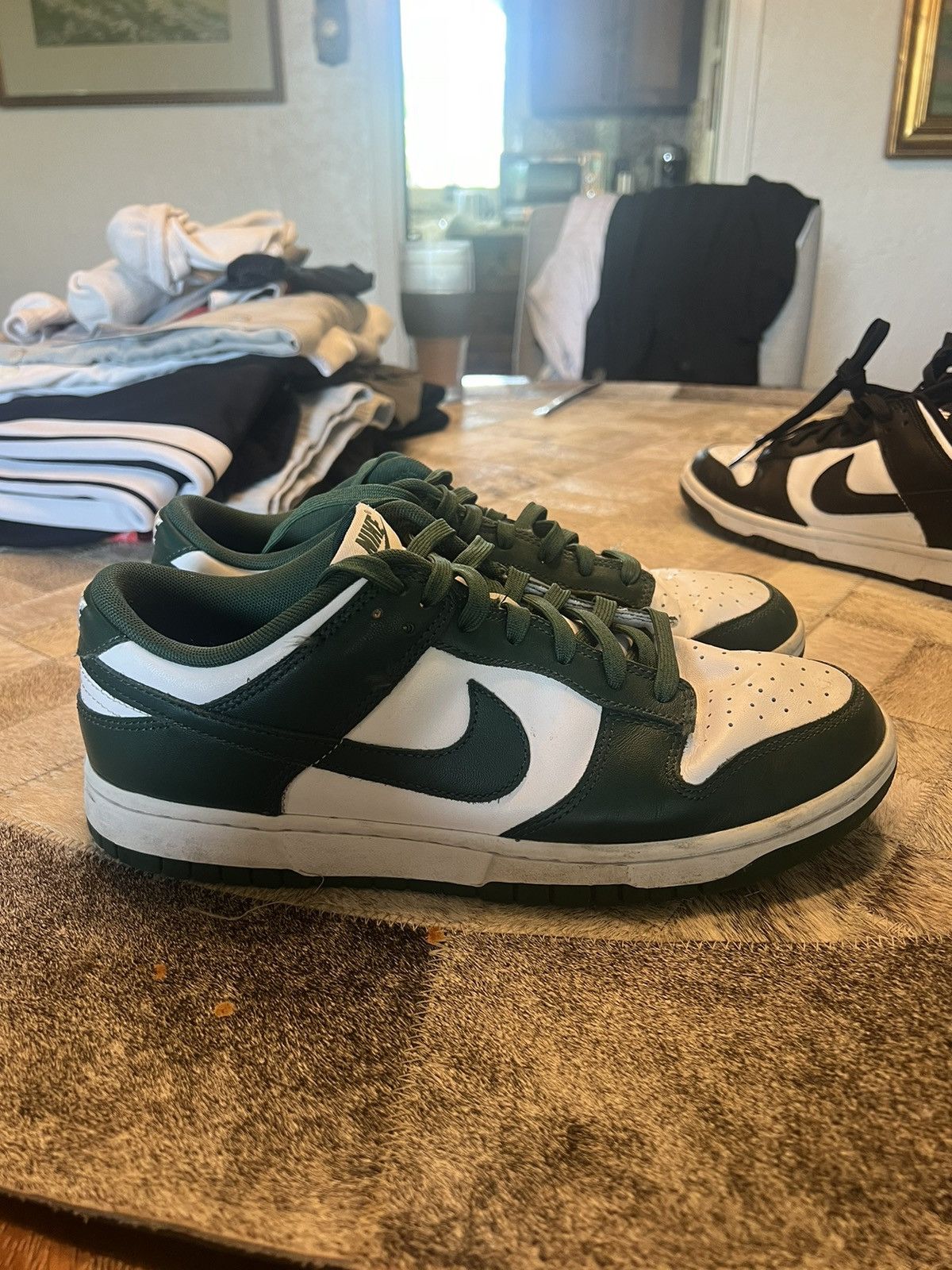 Nike Nike Dunk Low ‘Varsity Green”’ Size US 10 / EU 43 - 1 Thumbnail