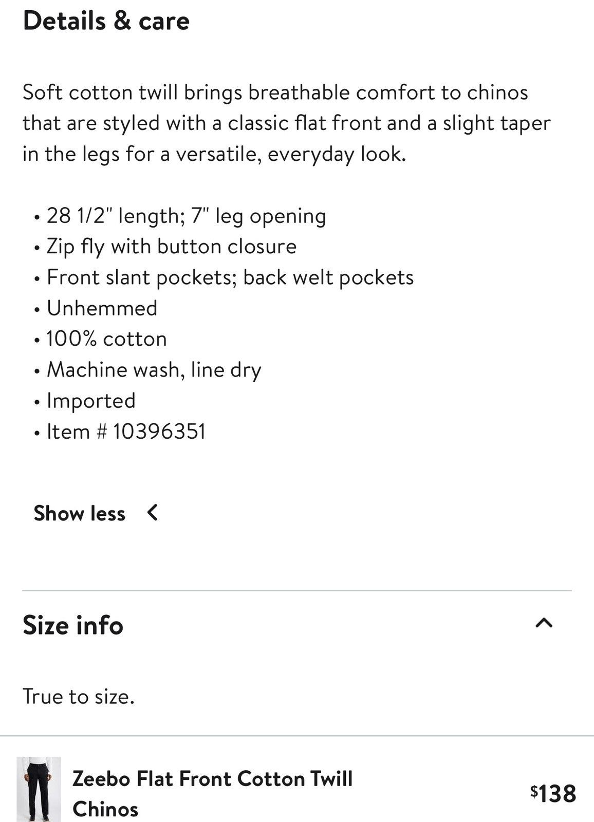 Hugo Boss Hugo boss mens black pants Zeebo New 32x32 Size US 32 / EU 48 - 8 Thumbnail