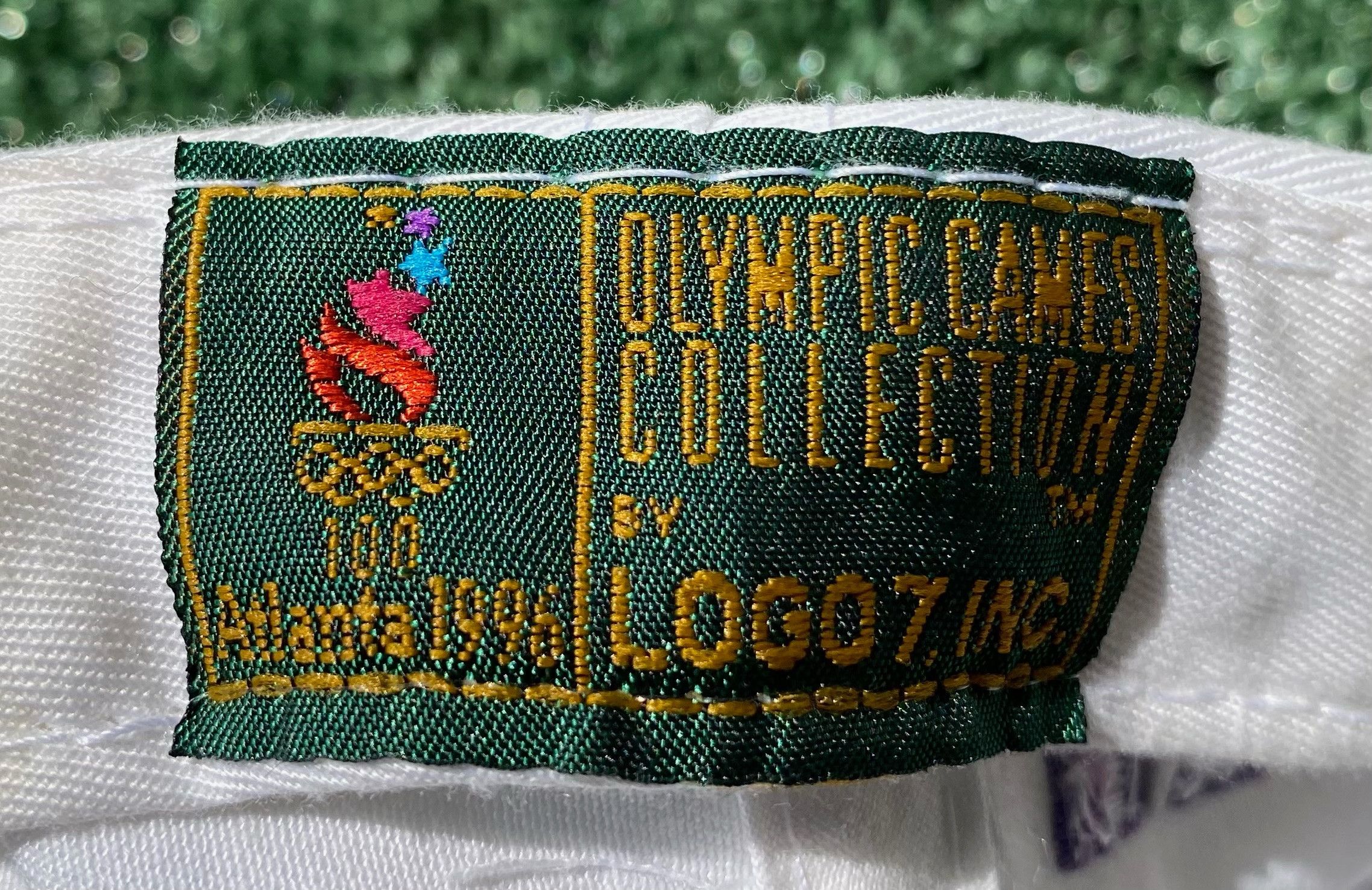 Logo 7 Logo 7 1996 Atlanta Olympics Embroidered Logo Snapback Hat Size ONE SIZE - 9 Thumbnail