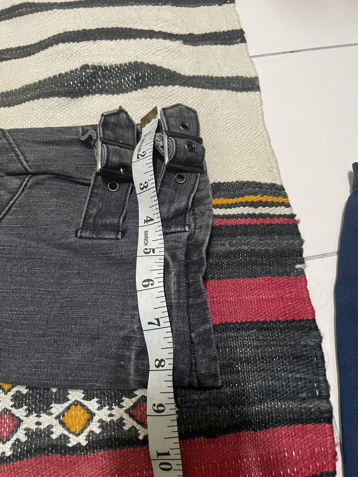 Seditionaries Distressed Bondage Punk Style Japanese Jeans Size US 32 / EU 48 - 14 Thumbnail