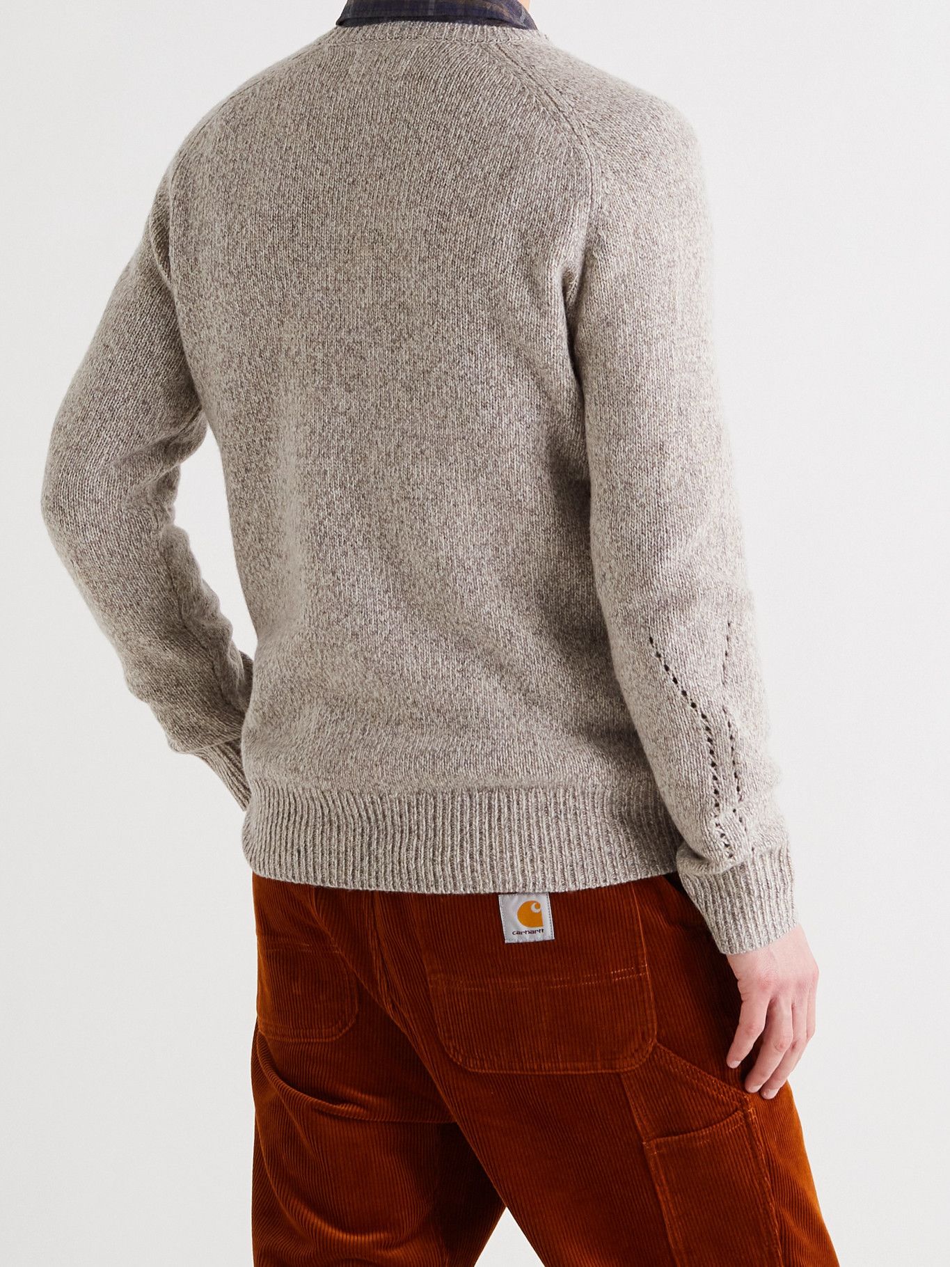 Folk Boxy Patrice Mélange Merino Wool Crew Sweater Size US M / EU 48-50 / 2 - 3 Thumbnail