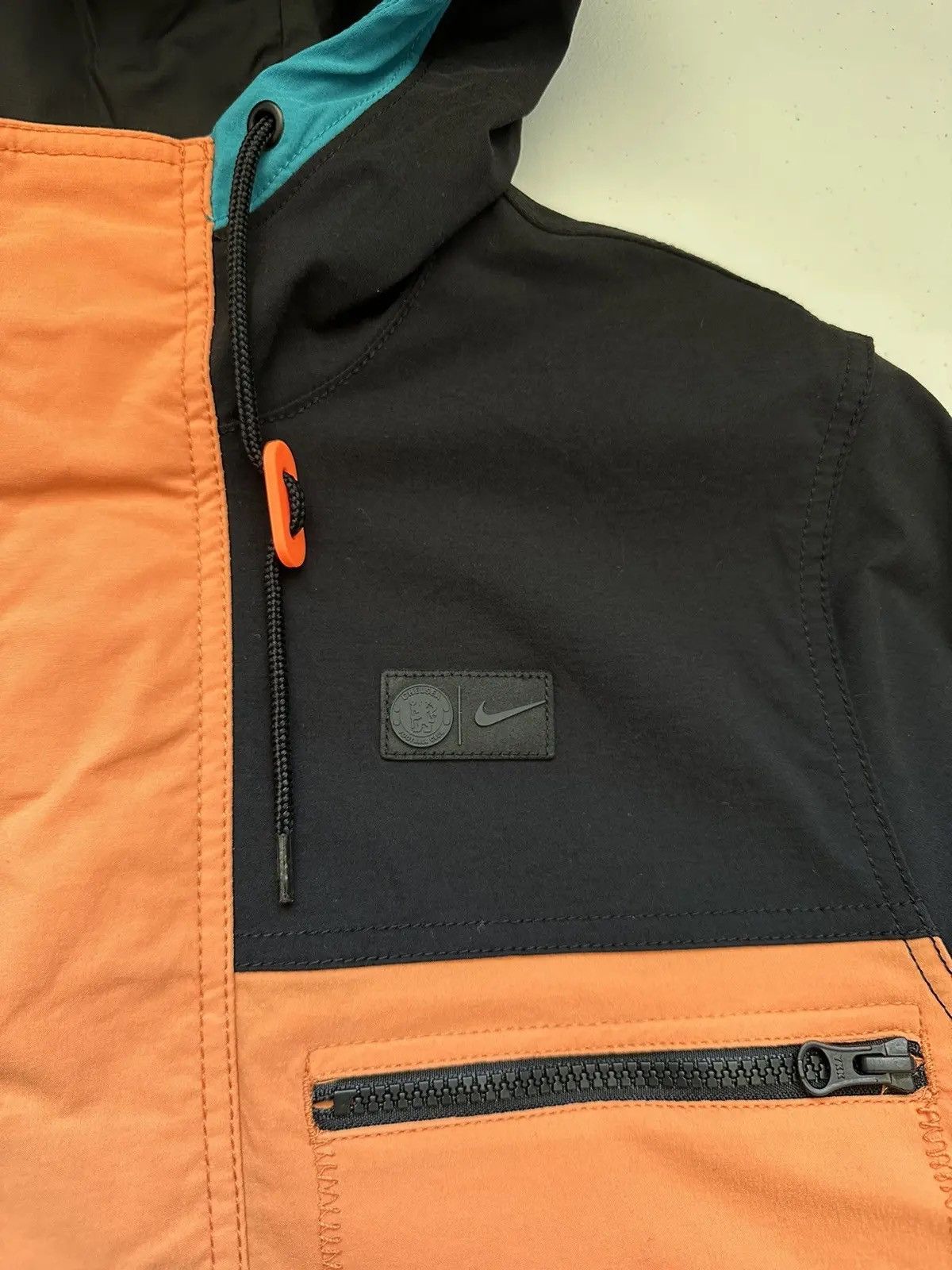 Nike FC Chelsea Nike Light Anorak Jacket Hooded Oversized Size US S / EU 44-46 / 1 - 8 Thumbnail