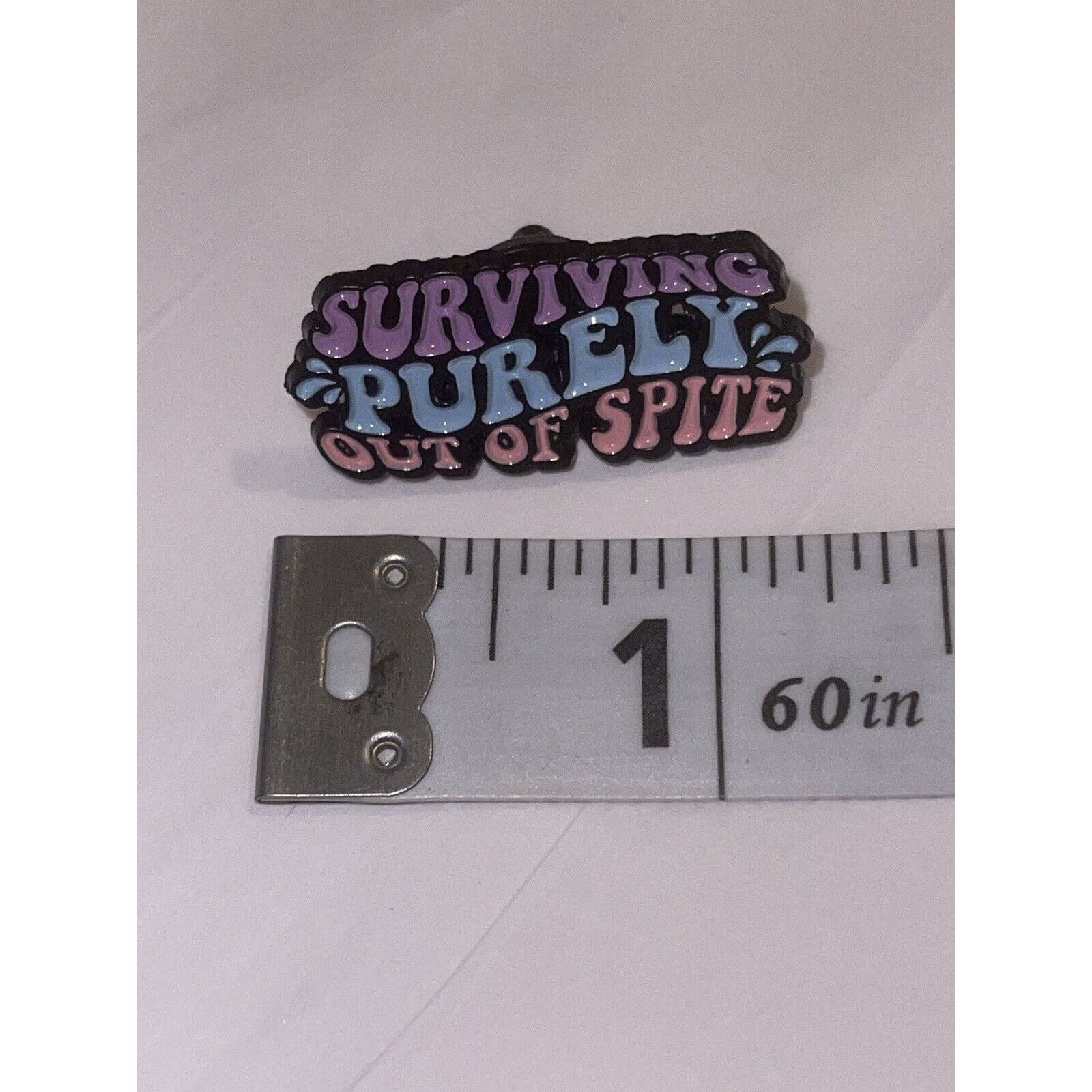 Other Surviving Purely Out Of Spite Pin Brooch Size ONE SIZE - 1 Preview
