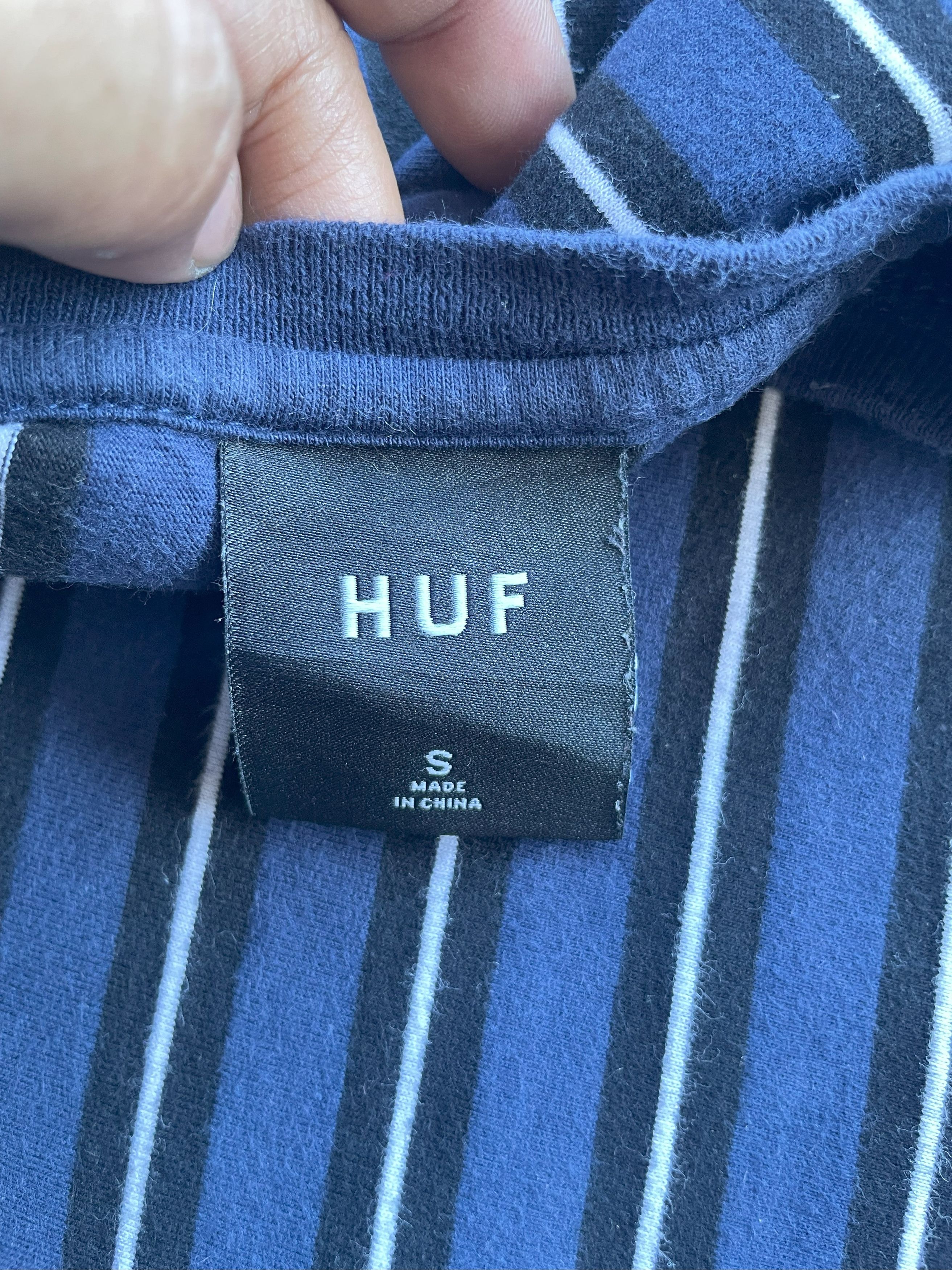 Huf Huf Worldwide Stripe Long Sleave Size US S / EU 44-46 / 1 - 5 Thumbnail