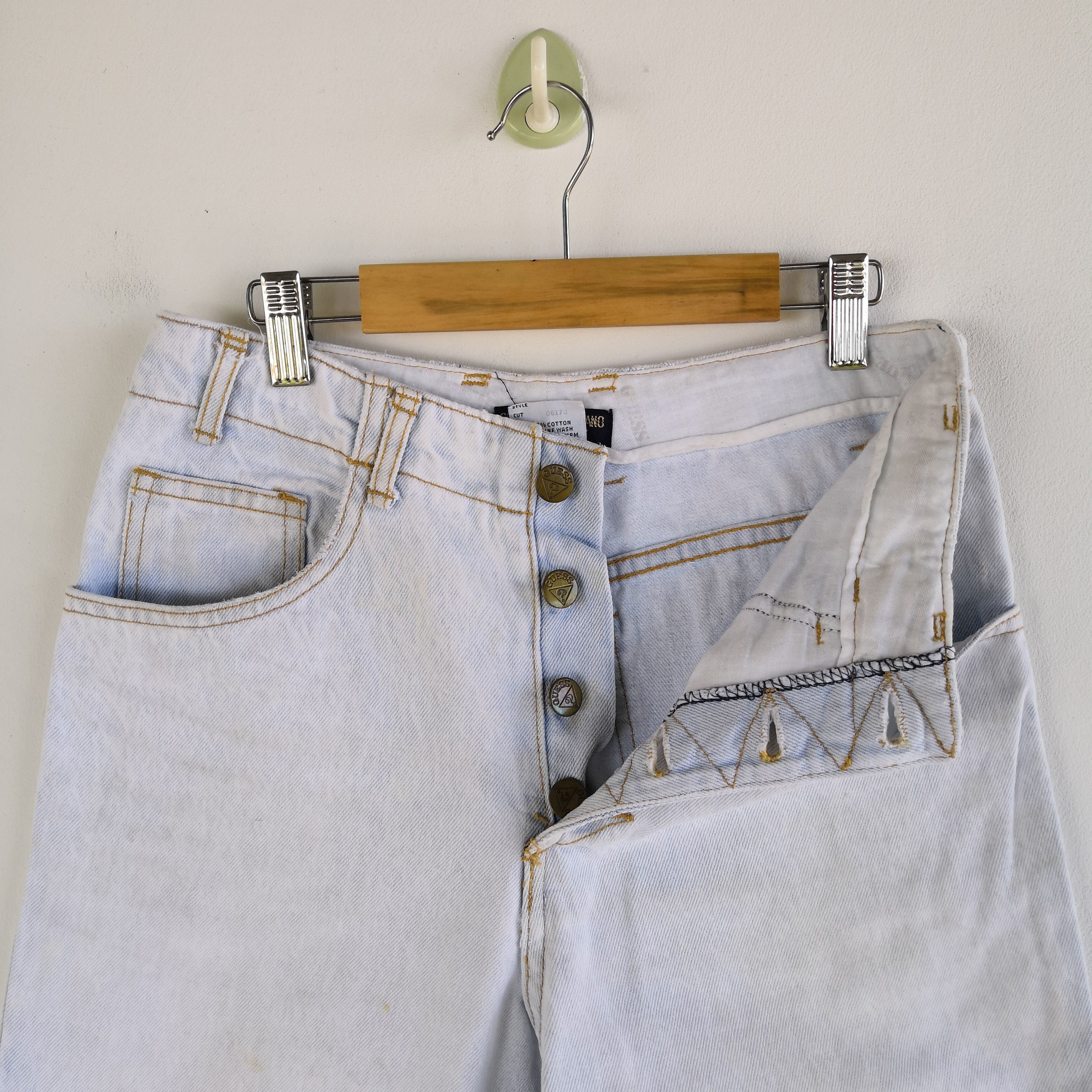 Guess Vintage Guess Denim Light Washes Jeans Pants Size 26" / US 2 / IT 38 - 7 Thumbnail