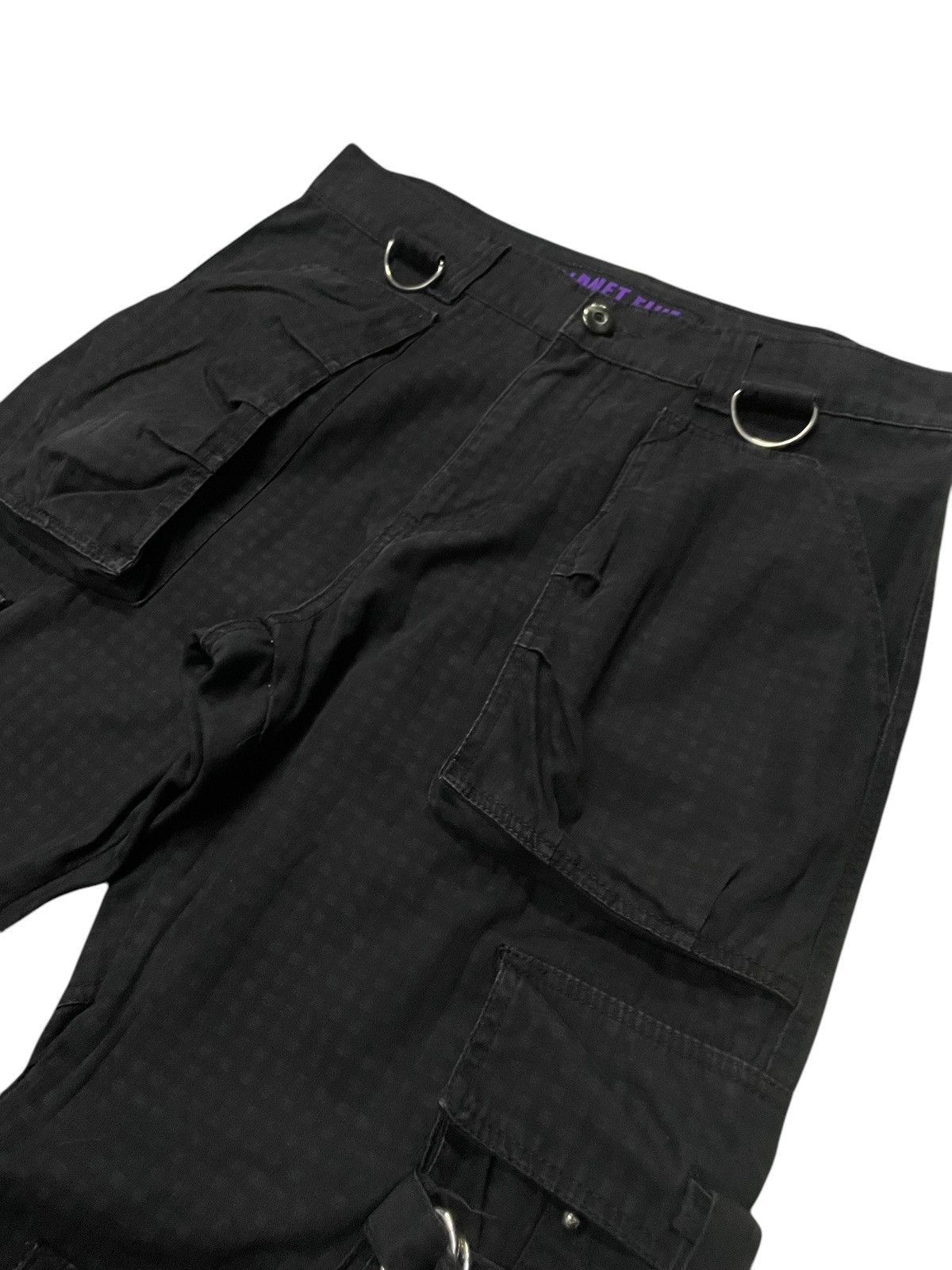 Hysteric Glamour × Japanese Brand × Tripp NYC Planet Five Japan Raver Studded Bondage Loose Jeans Size US 33 - 8 Thumbnail